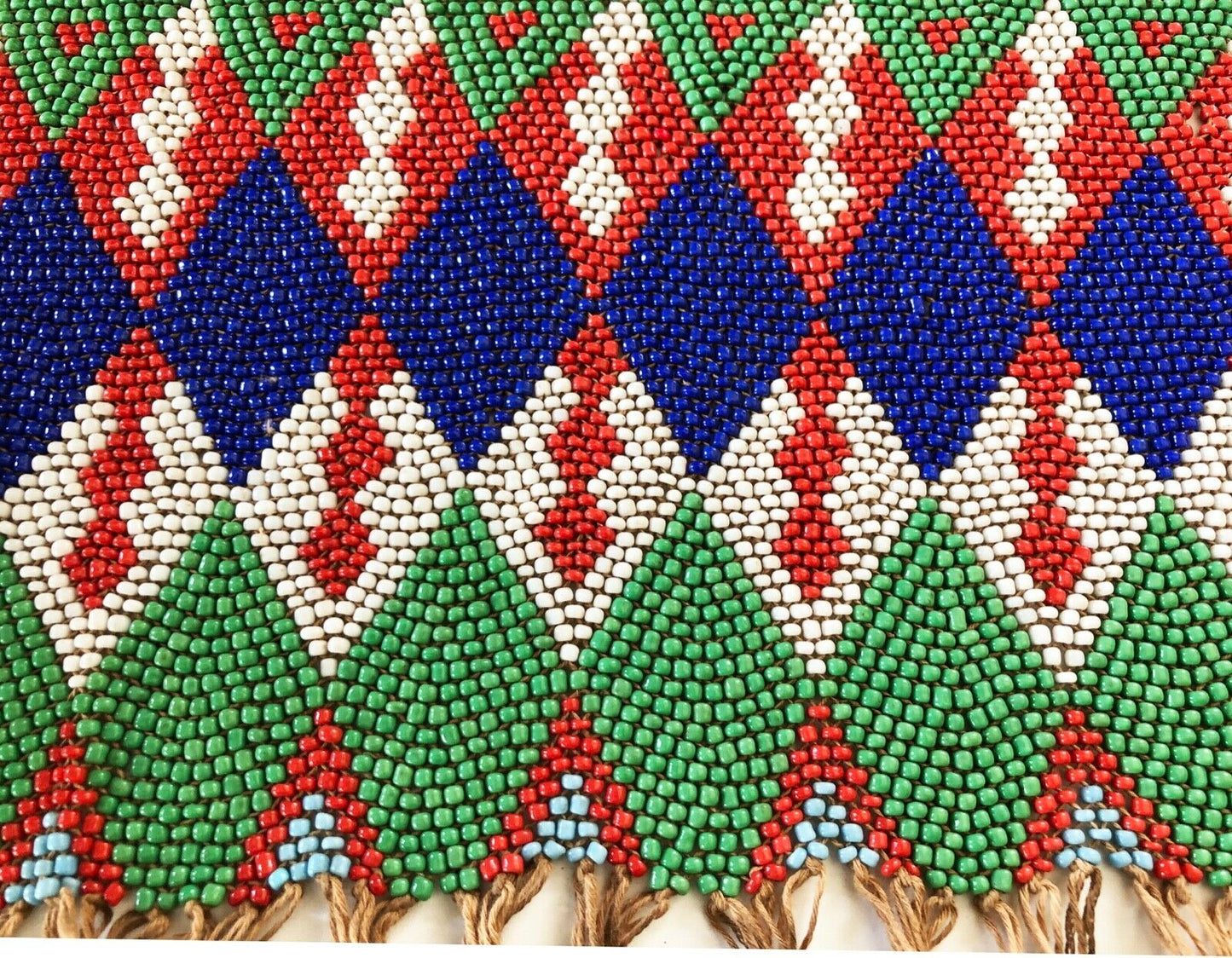 #41 Skirt Kirdi Beaded Cache Sex Pikuran Cameroon 17.75" W
