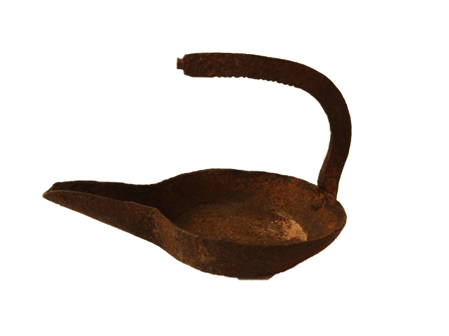#10 Original Antique Roman Bronze Oil Lamp