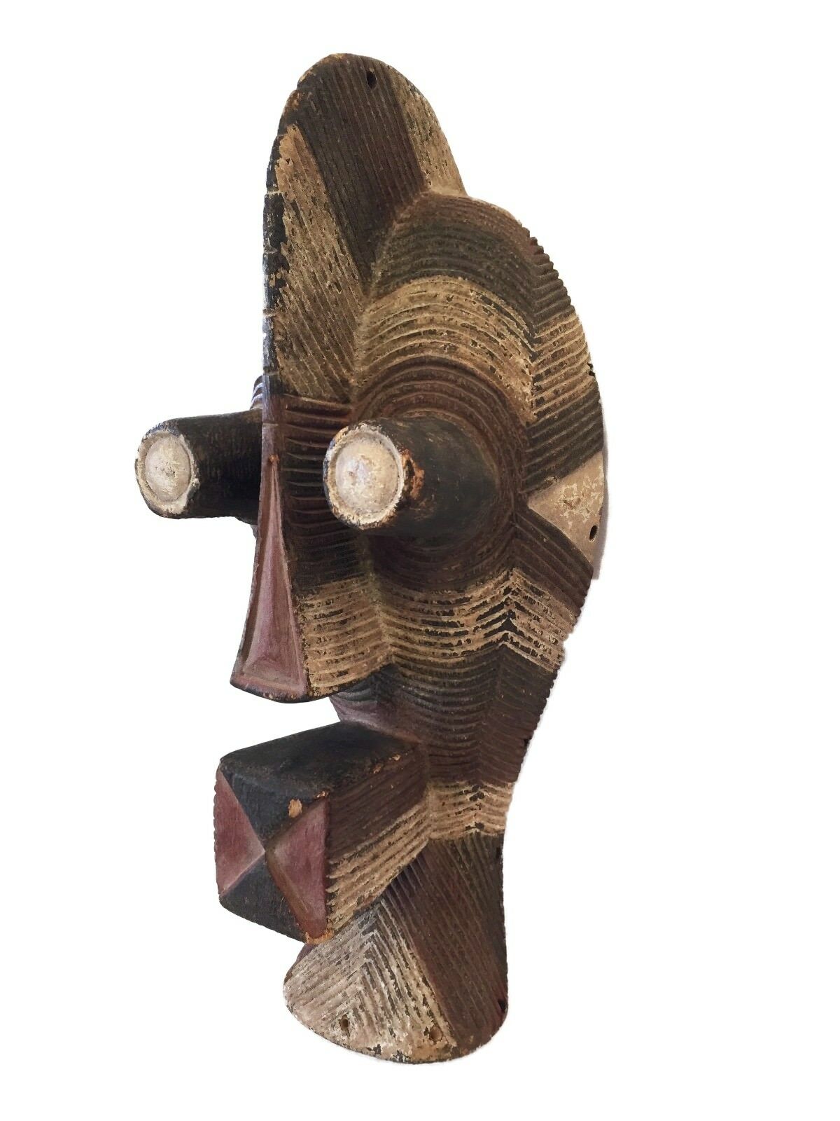#6154/752 Old African Male Songye Kifwebe Mask 21" h
