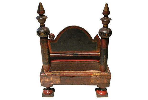 #1814 Superb /Old/Rare from India Meditation Chair