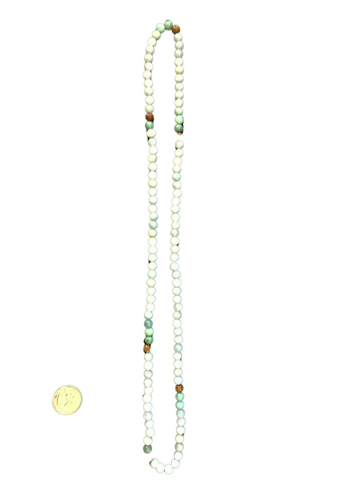 #1699 Superb Jadeite Jade Necklace 111 Beads
