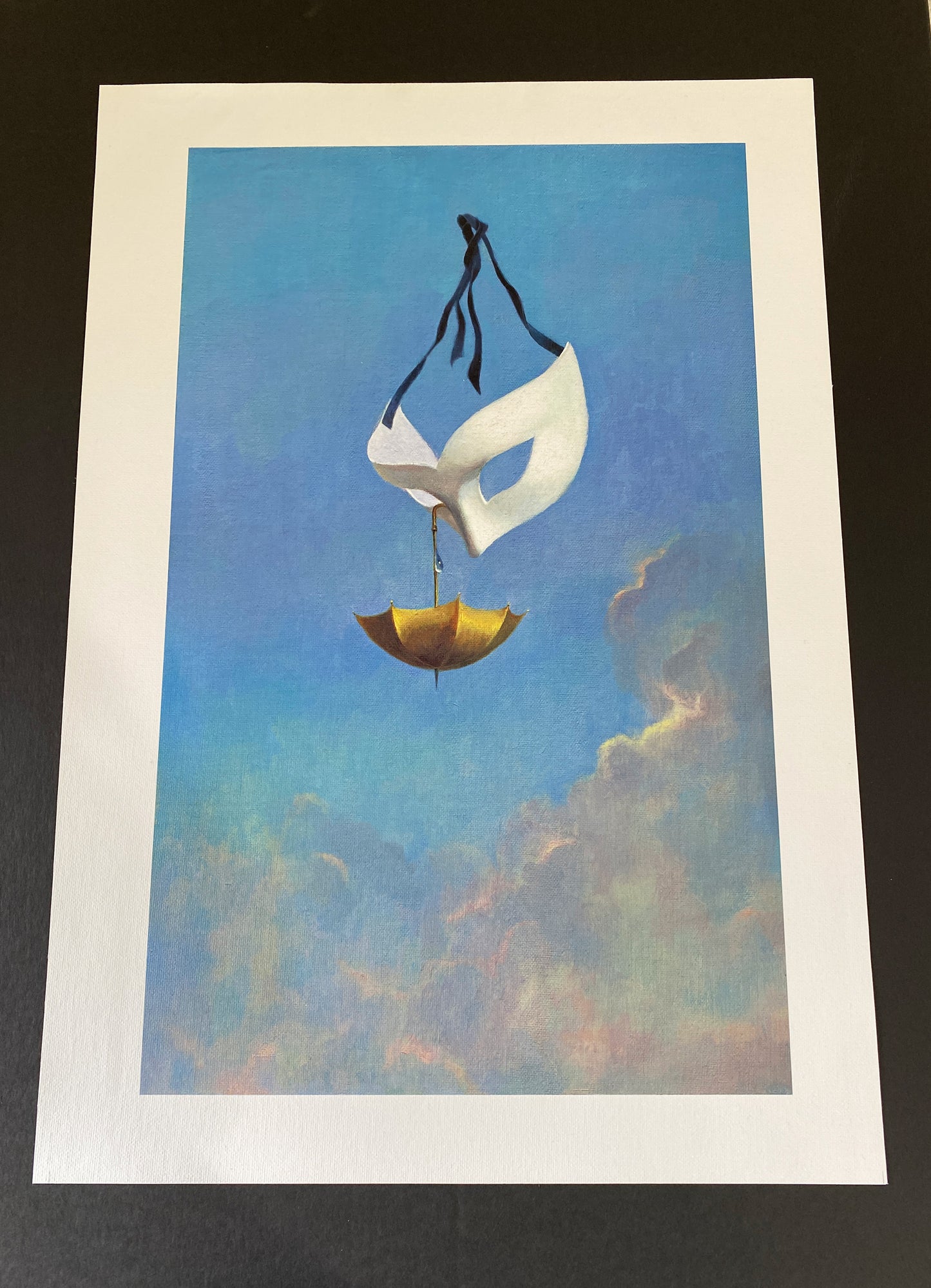 #4403 Giclee on Canvas Tear in the Sky By Daniel Carranza .