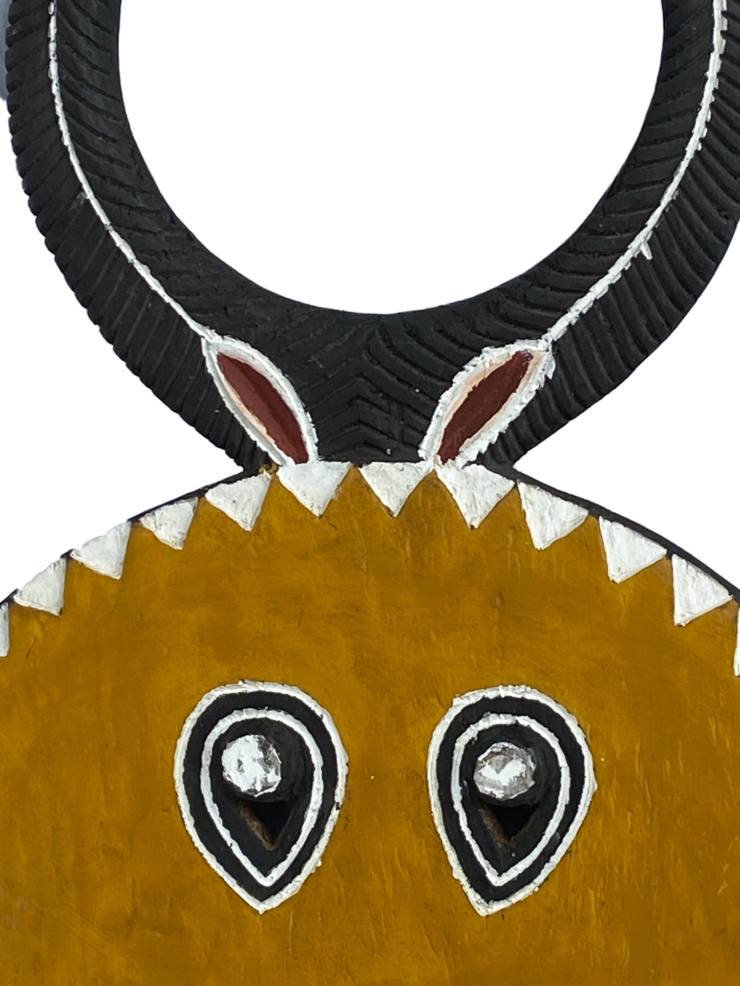 #3596 Large African Baule Goli Ceremonial Mask I Coast 44" H by 26" W