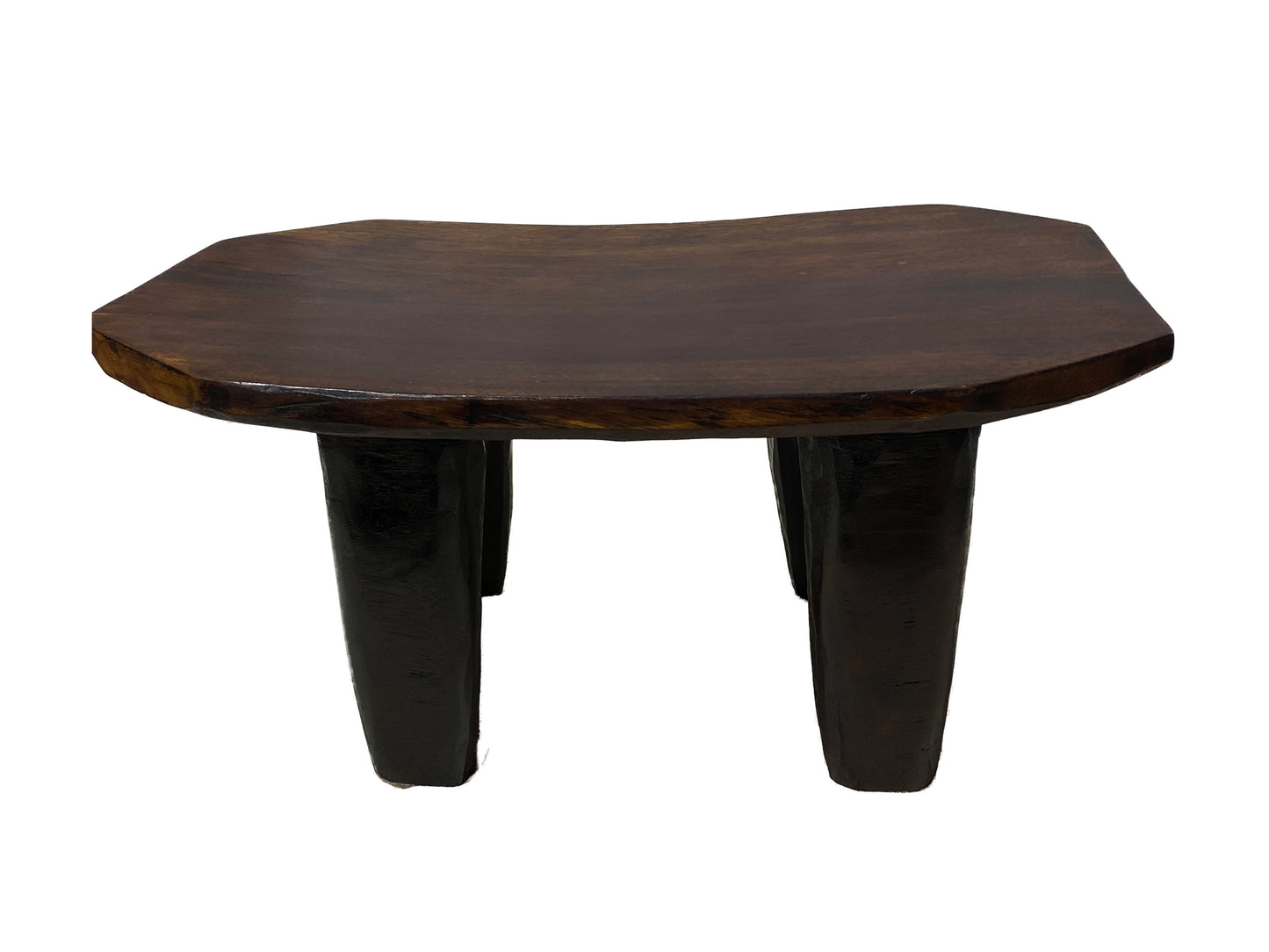 # 4139 Superb African Senufo Stool / Table I coast 17.5" W