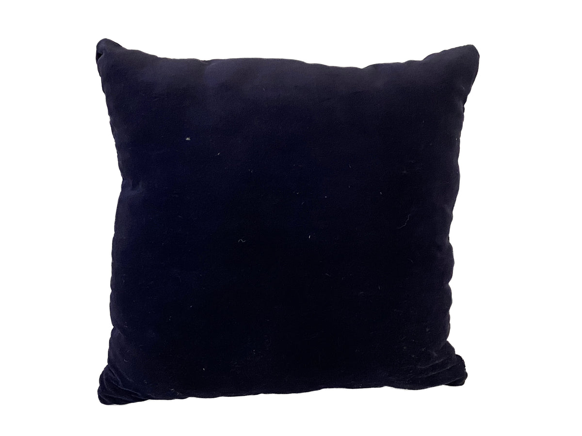 #3481 19th Custom Made Antique Lumbar Malayer Pillow 14.5." w