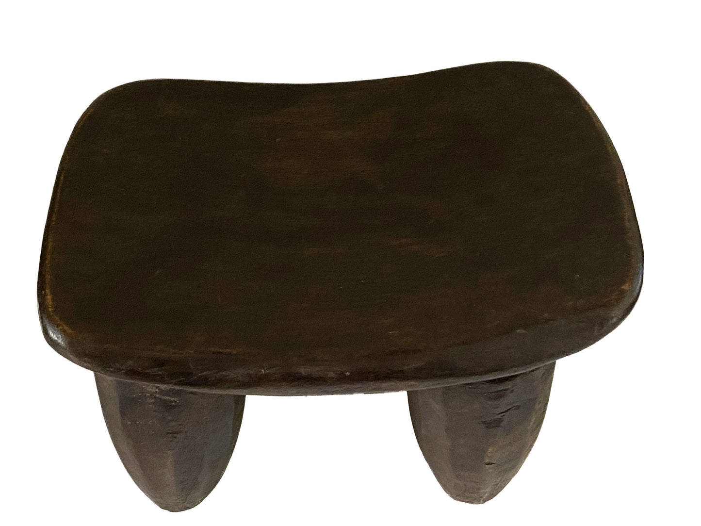 # 4041 African Senufo Wood Milk Stool I . Coast 11.5" w