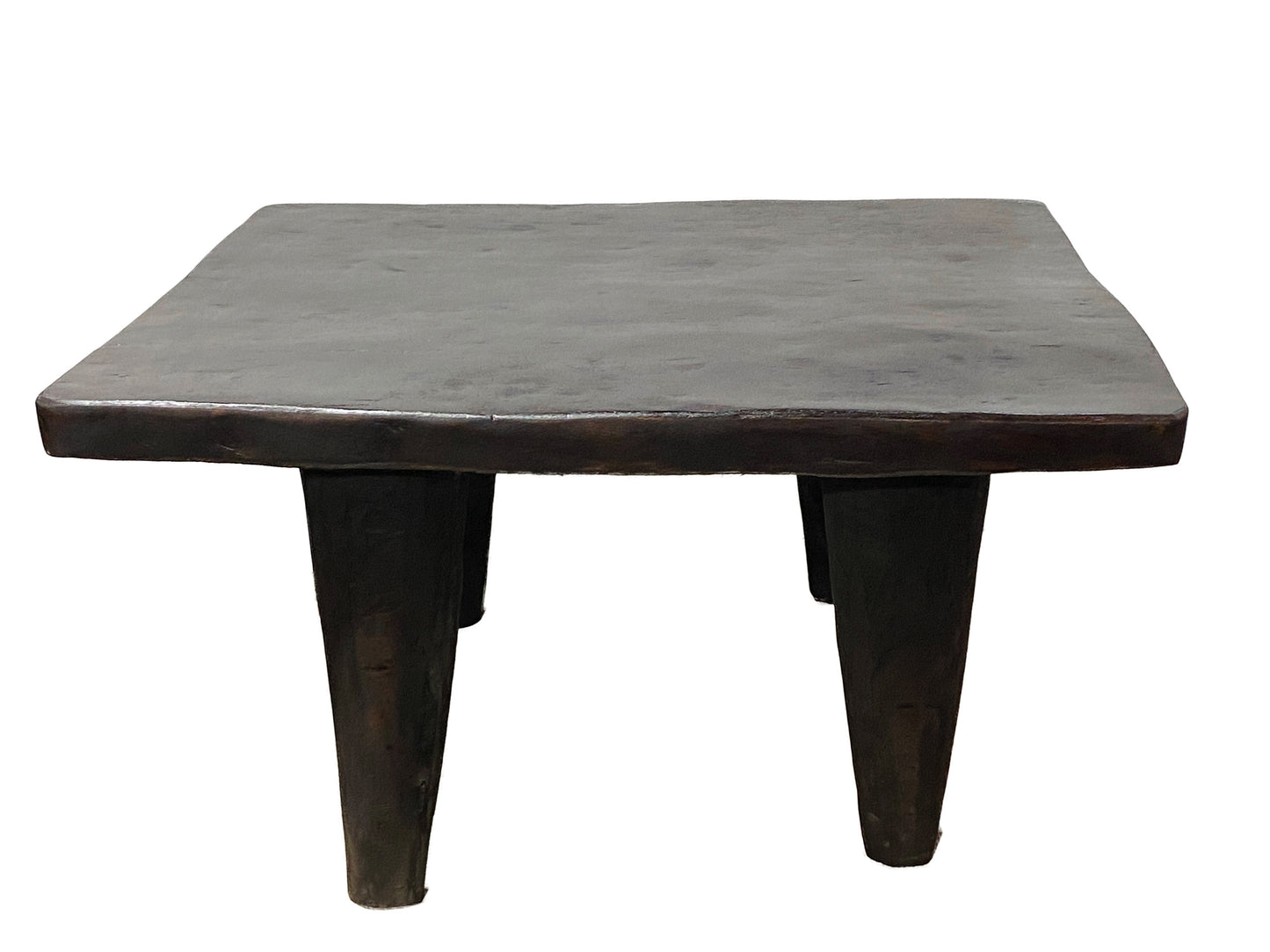 # 4130 Superb African Senufo Stool / Table I coast 26.25" W by 23.5" H