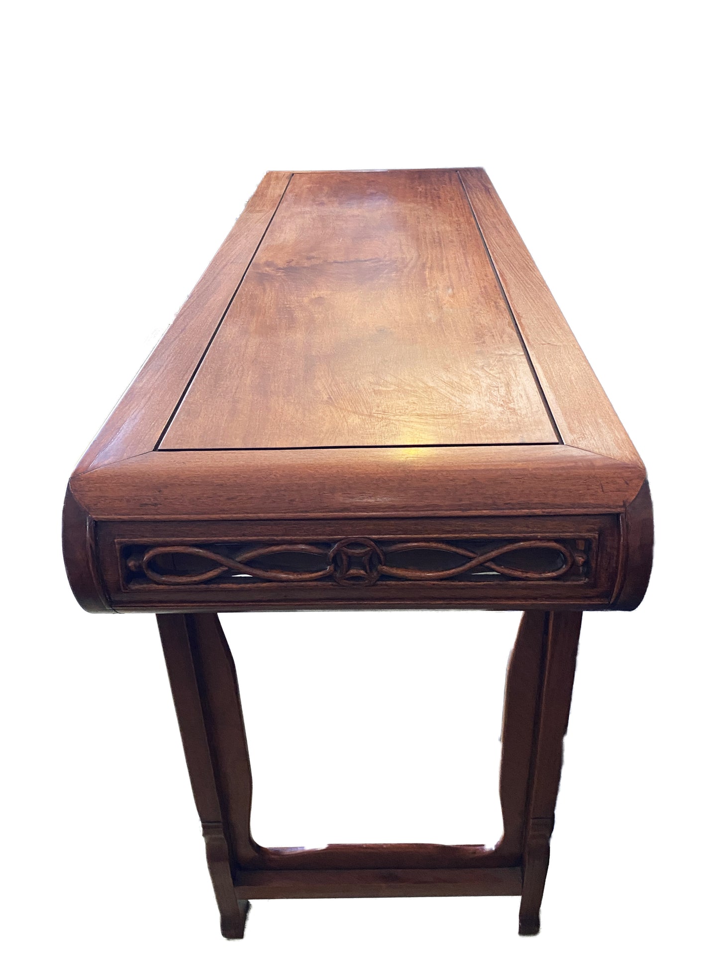 #3949 Chinoiserie Vintage Solid Wood Altar Console Table Huang Huali