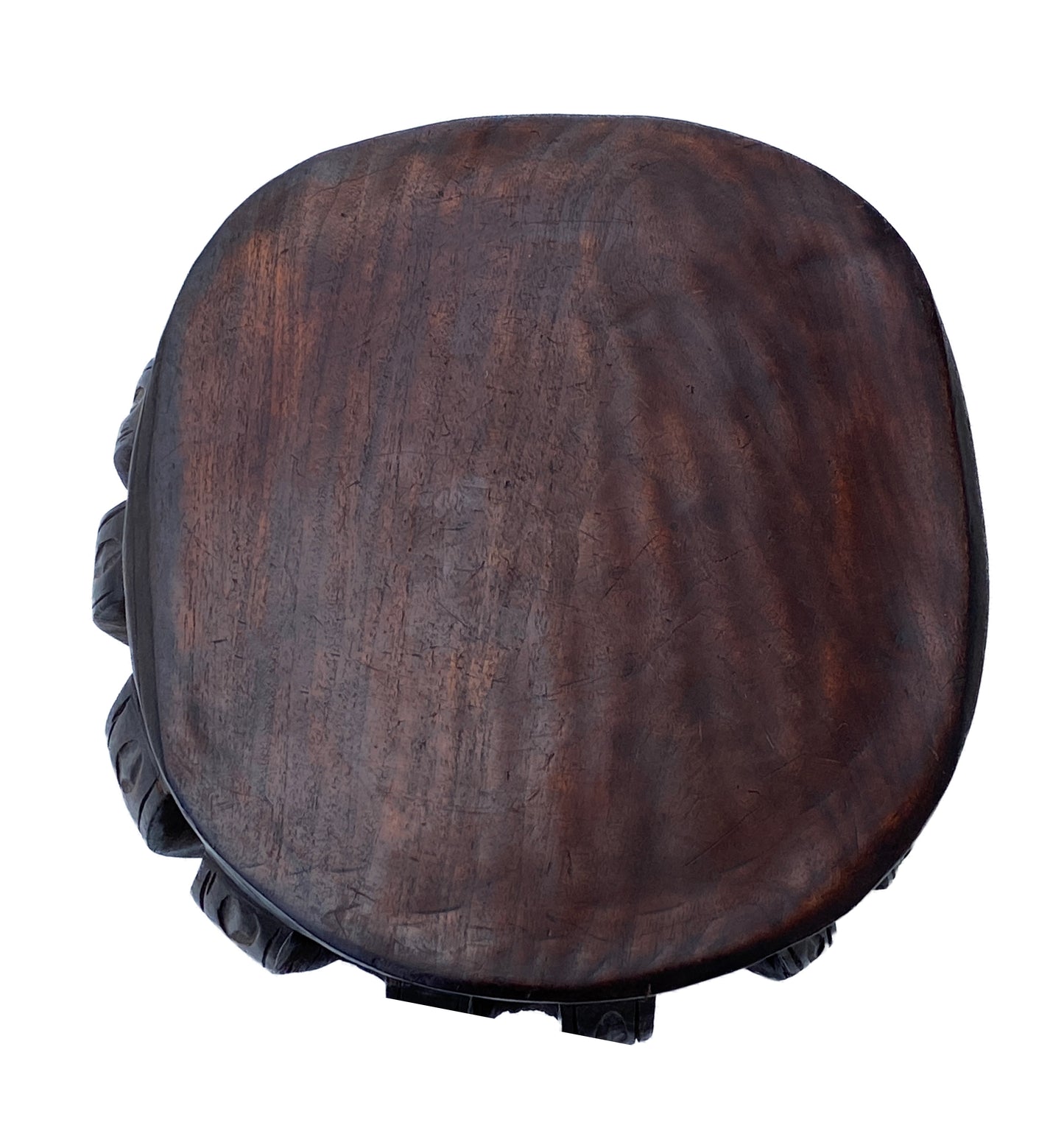 #3822 African Large Baga Stool/Table Guinea-Bissau 16.5"Diameter