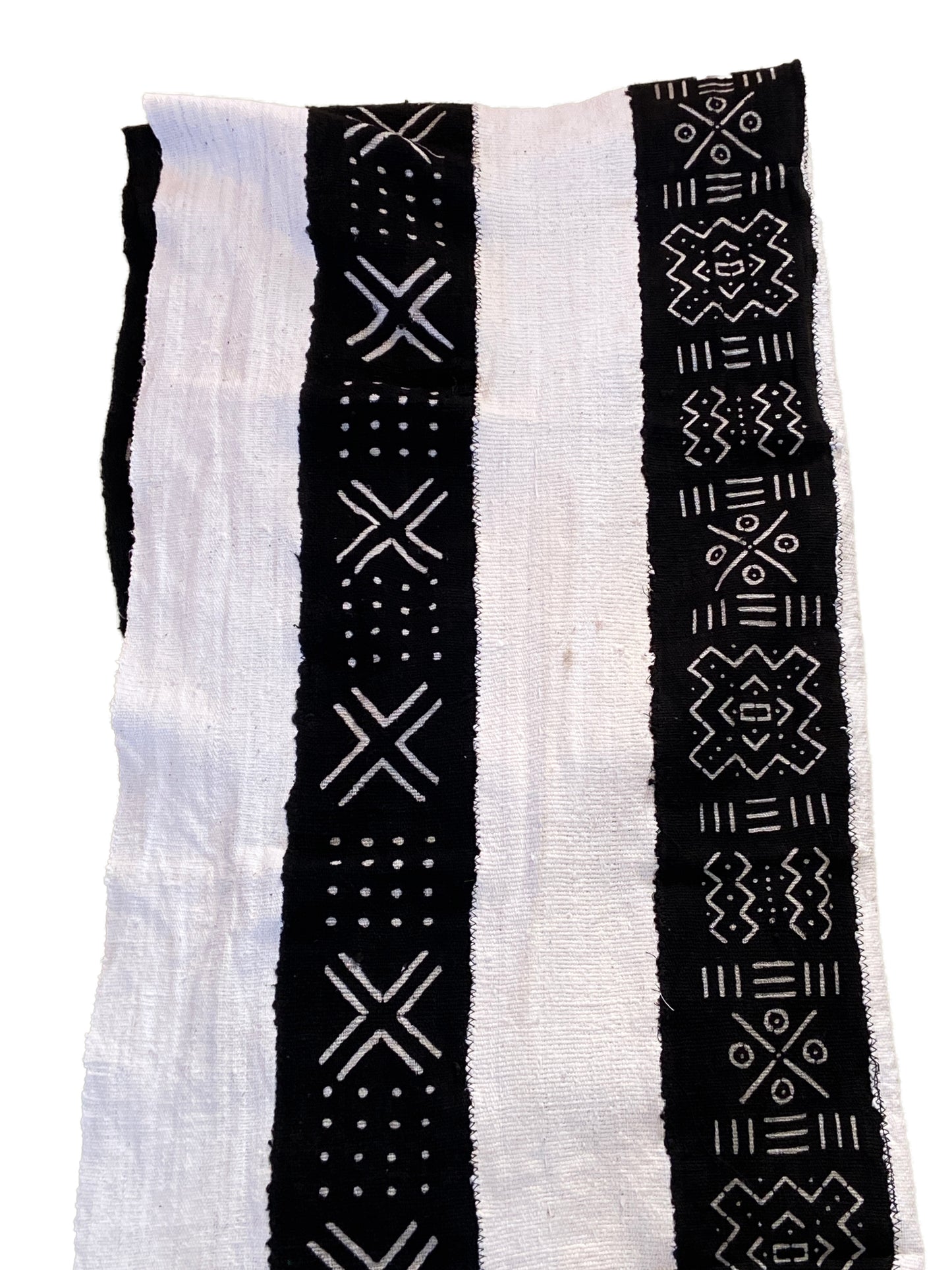 #1923 African Bogolan Mud Cloth Textile