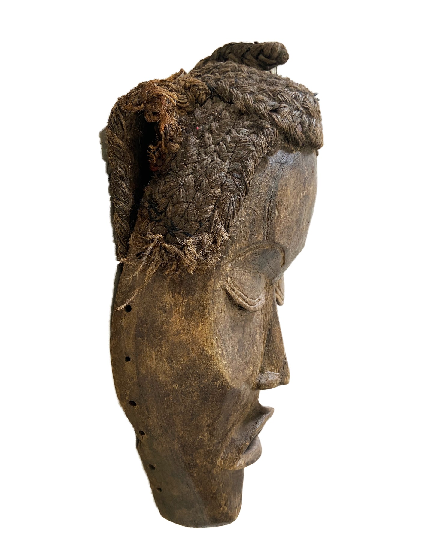 #7028 SUPERB AFRICAN I. COAST DAN CEREMONIAL DANCE MASK