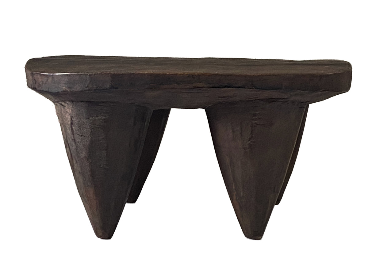 # 4039 African Senufo Wood Milk Stool I . Coast