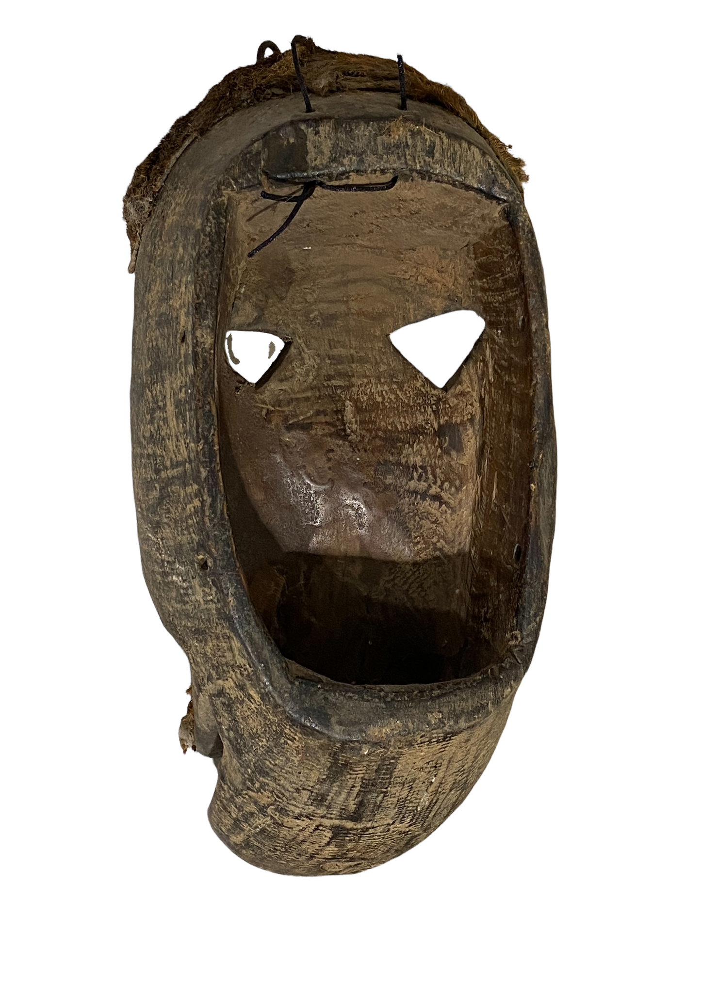 #4526 Superb African Dan Bugle Tribe Monkey Mask I Coast 14.5" h