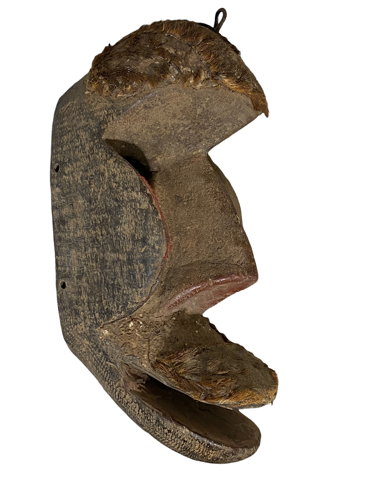 #4526 Superb African Dan Bugle Tribe Monkey Mask I Coast 14.5" h