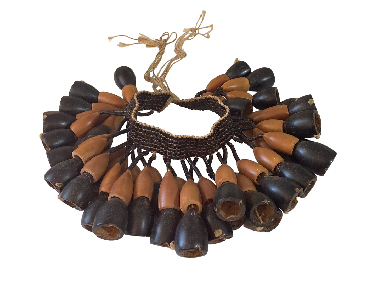 #4927 Unique Brazilian Indigenous The Mamaindê Arm /Leg Band from Buriti Fiber & Seeds