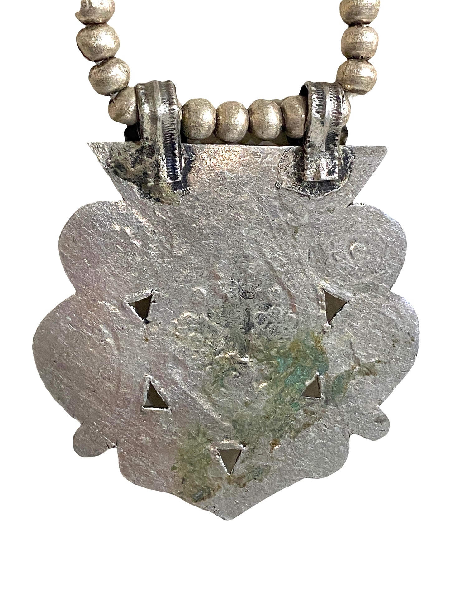 #4567 Tribal African/Afghan Necklace wall Hanging 16.5" H