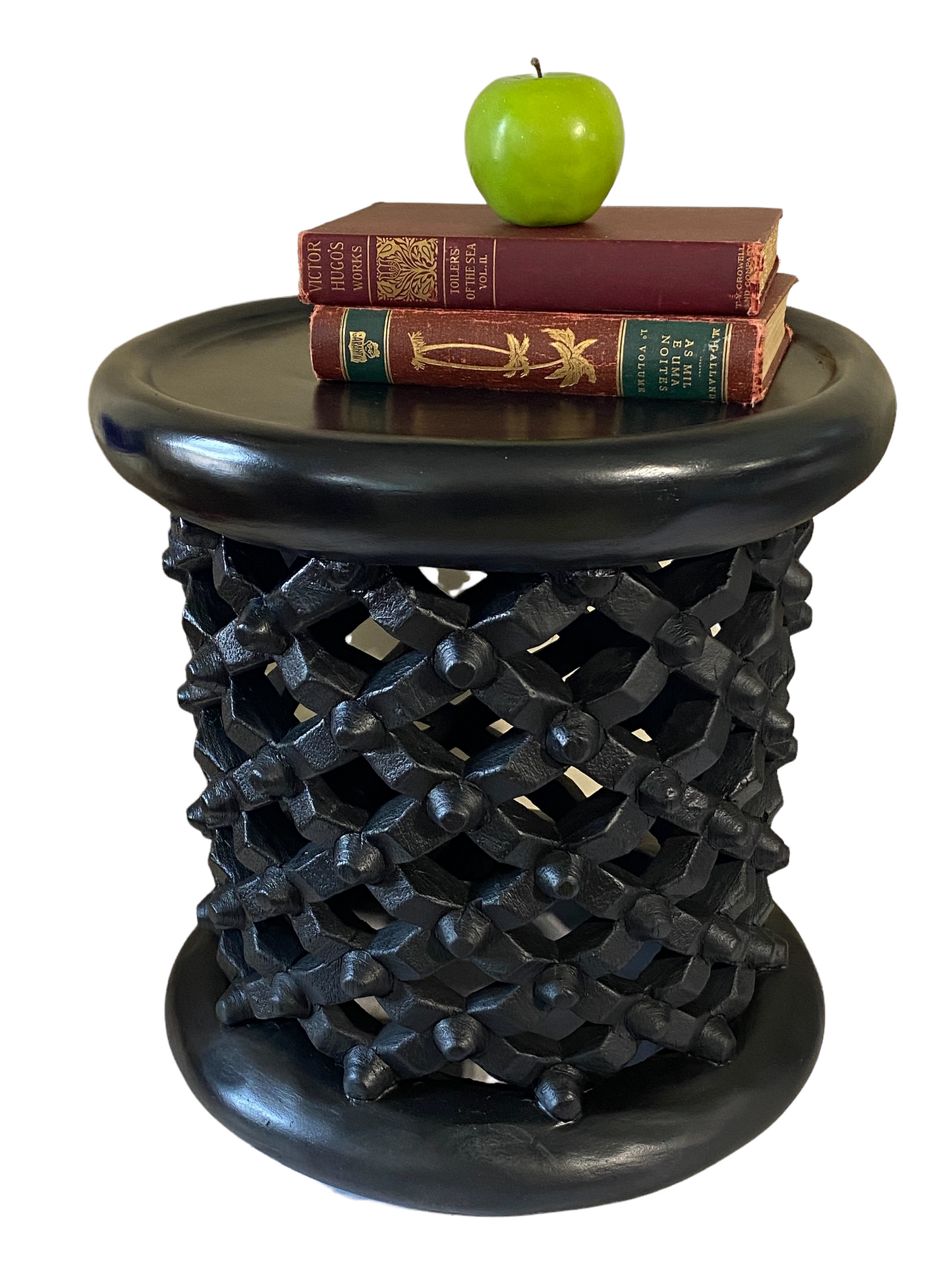#4746 African Bamileke Spider Stool/Table 15.5" H