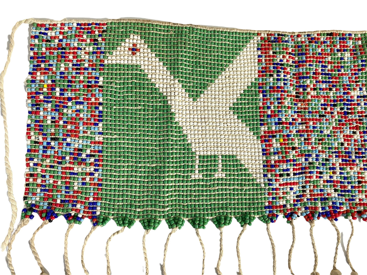 #4548 Ceremonial Beaded Skirt Kirdi Pikuran Cameroon