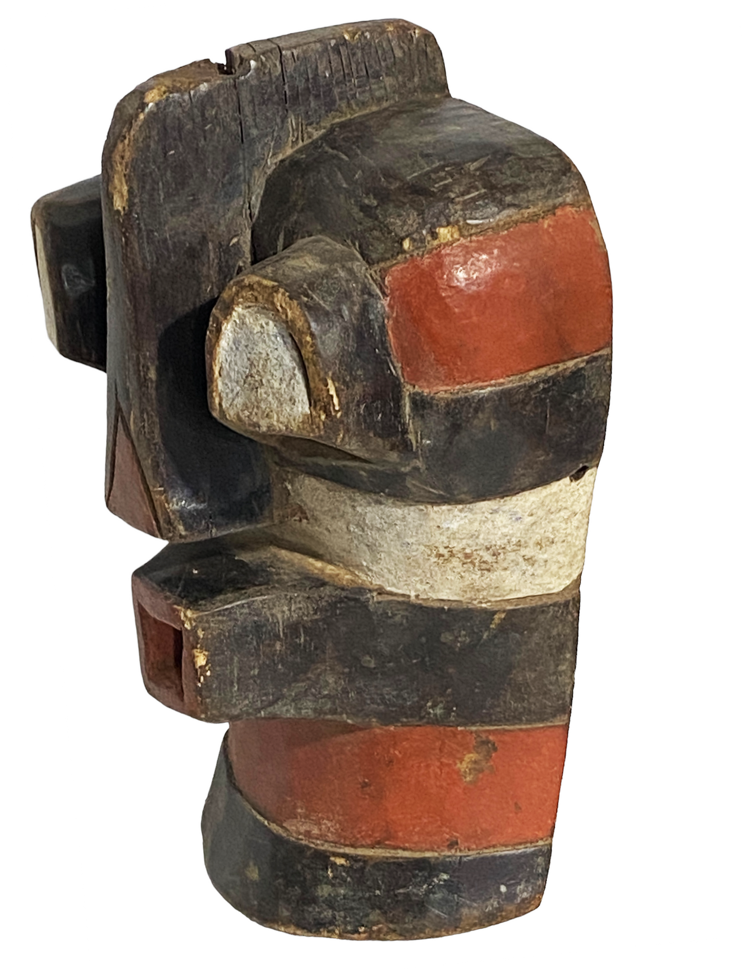 #1705 Old African Songye Kifwebe Wooden Mask 14" H