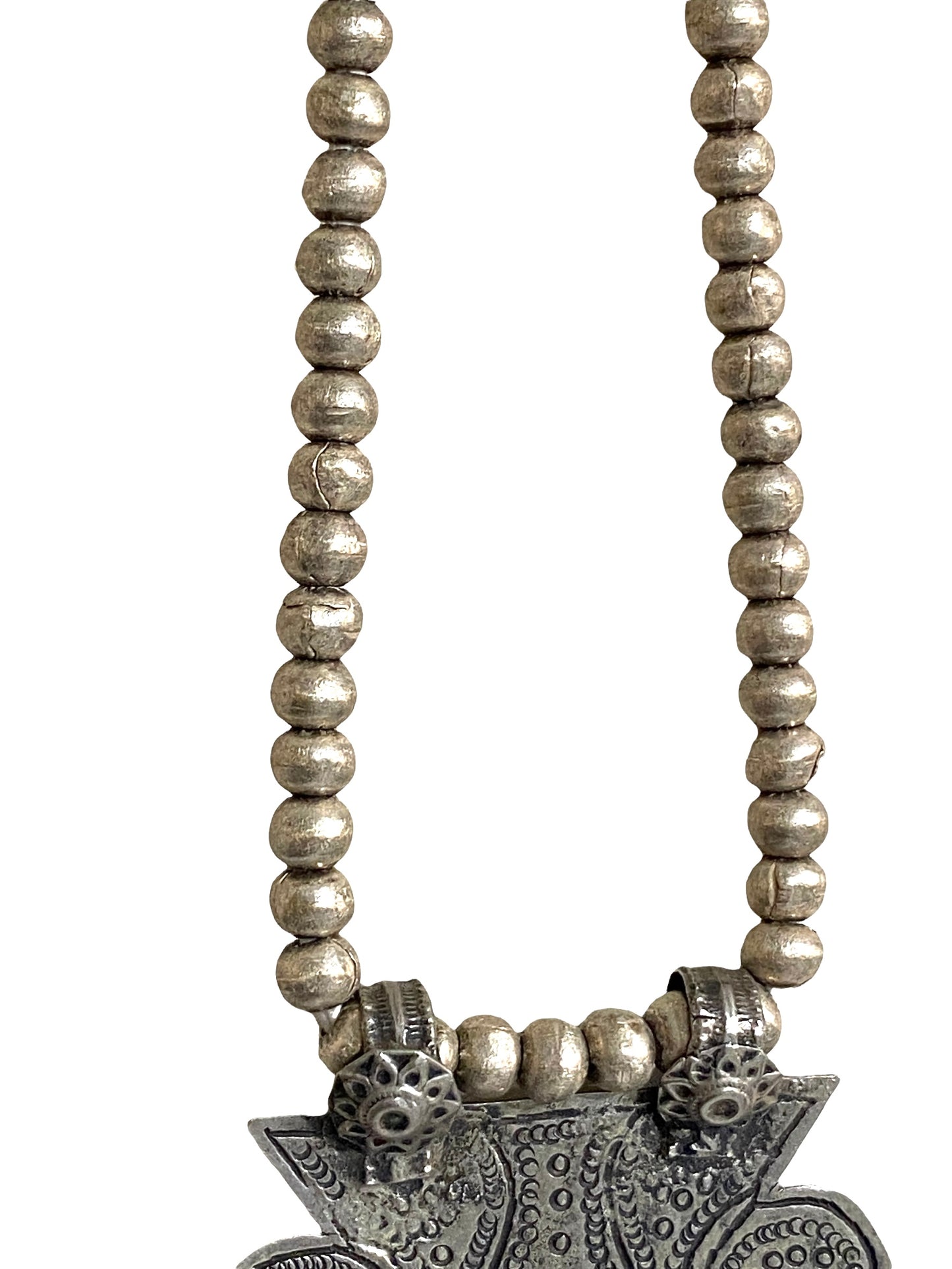 #4567 Tribal African/Afghan Necklace wall Hanging 16.5" H