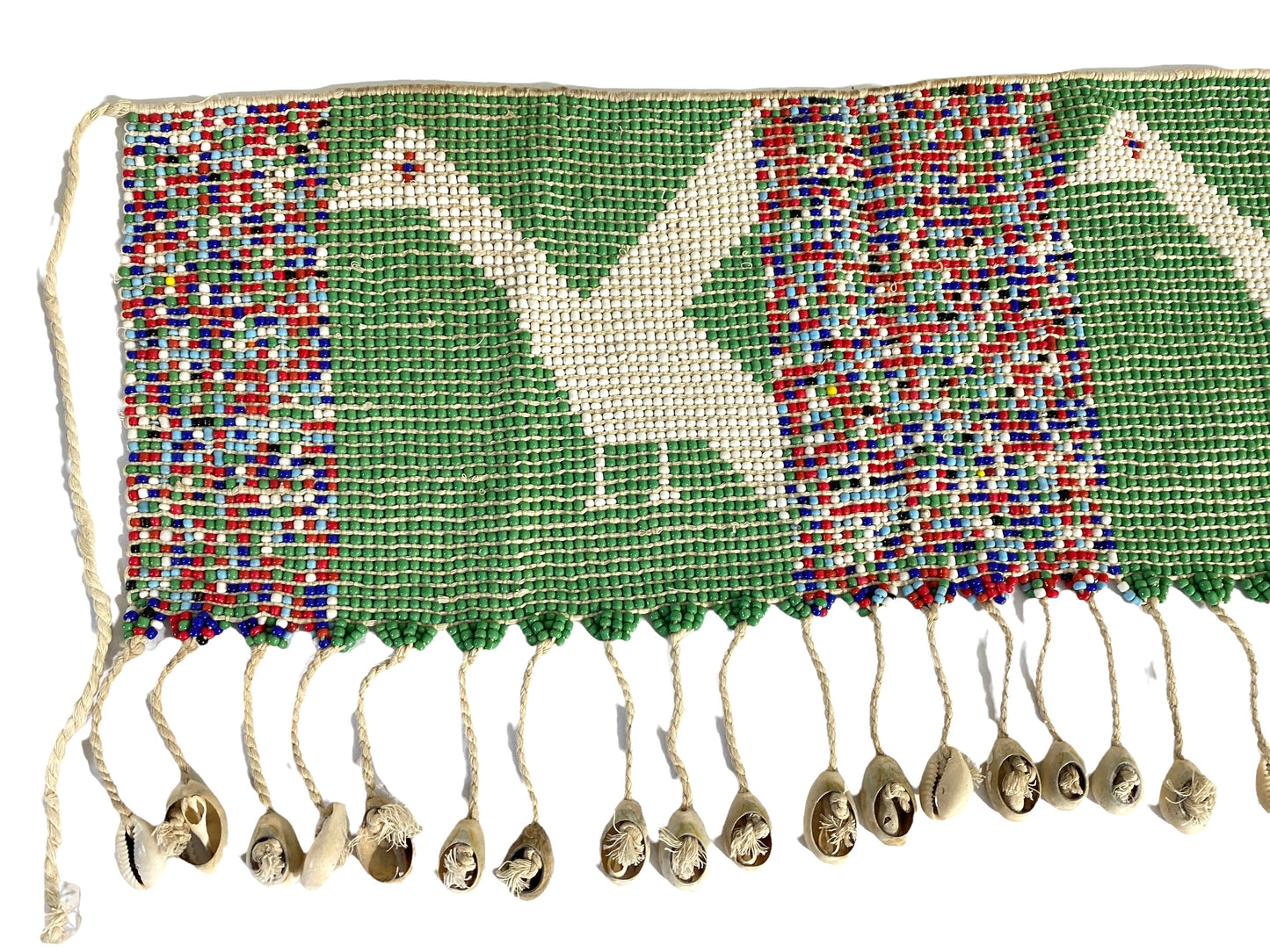 #4548 Ceremonial Beaded Skirt Kirdi Pikuran Cameroon