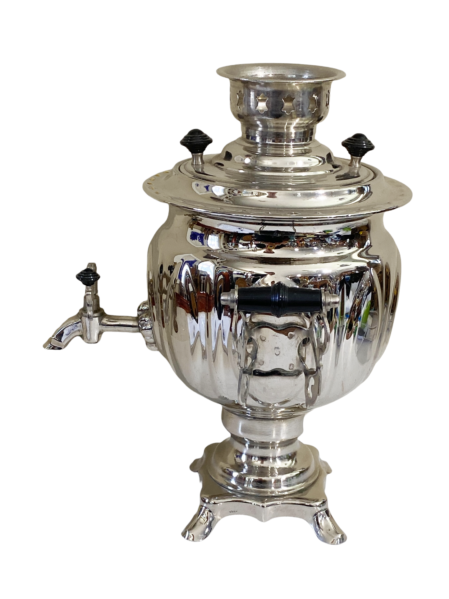 #4701 1988 Russian Electrical Silver Samovar