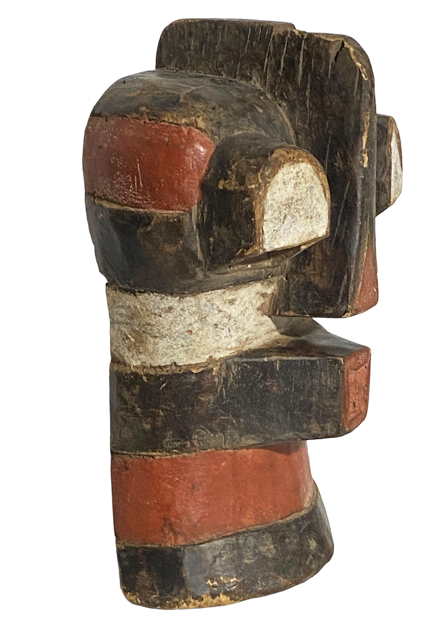 #1705 Old African Songye Kifwebe Wooden Mask 14" H