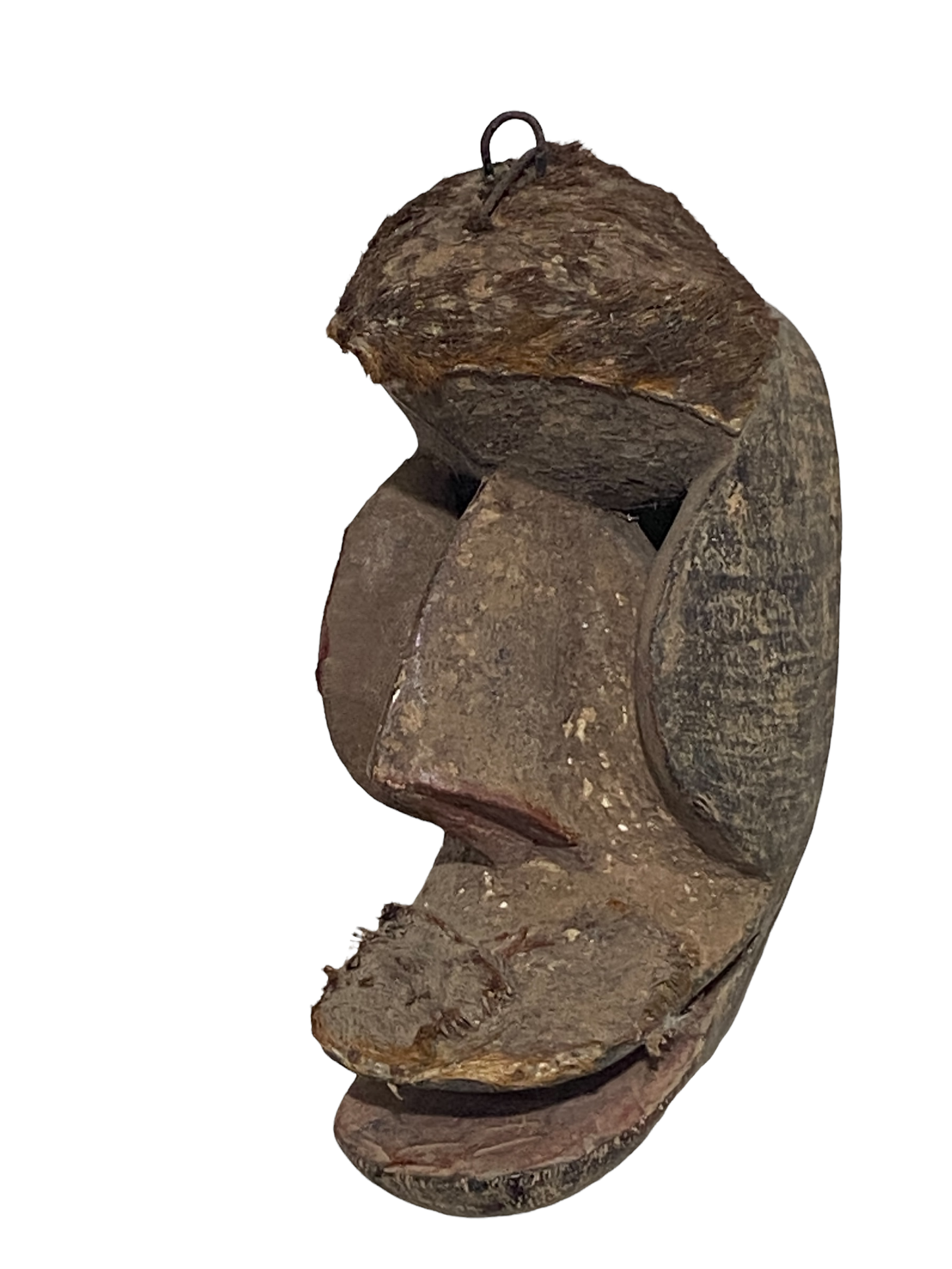 #4526 Superb African Dan Bugle Tribe Monkey Mask I Coast 14.5" h