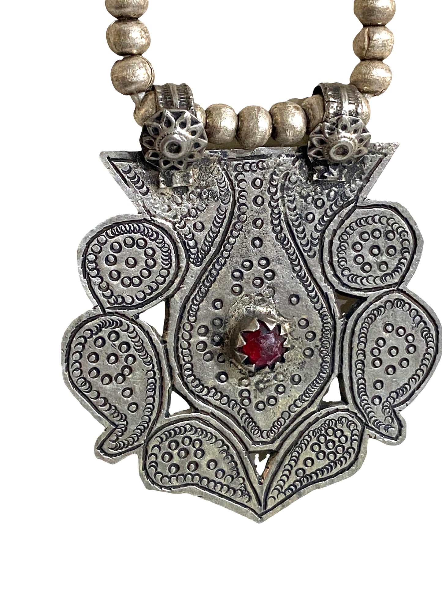 #4567 Tribal African/Afghan Necklace wall Hanging 16.5" H
