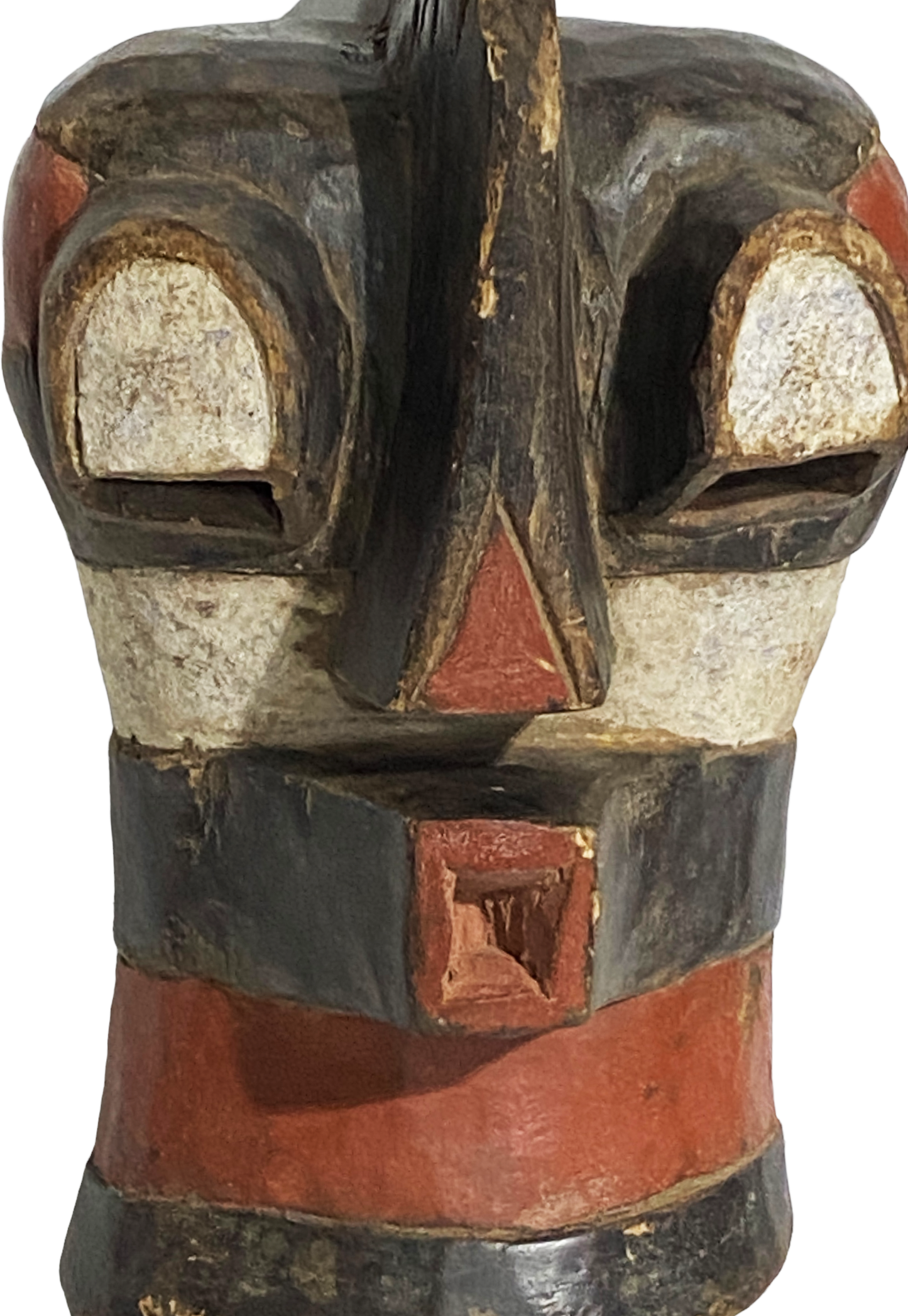 #1705 Old African Songye Kifwebe Wooden Mask 14" H