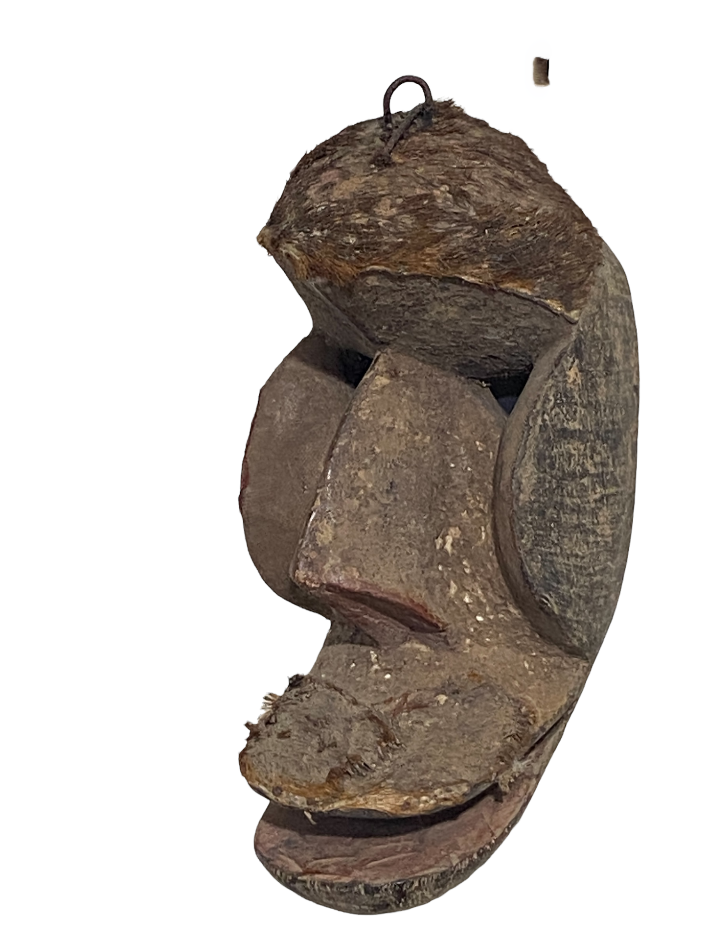 #4526 Superb African Dan Bugle Tribe Monkey Mask I Coast 14.5" h