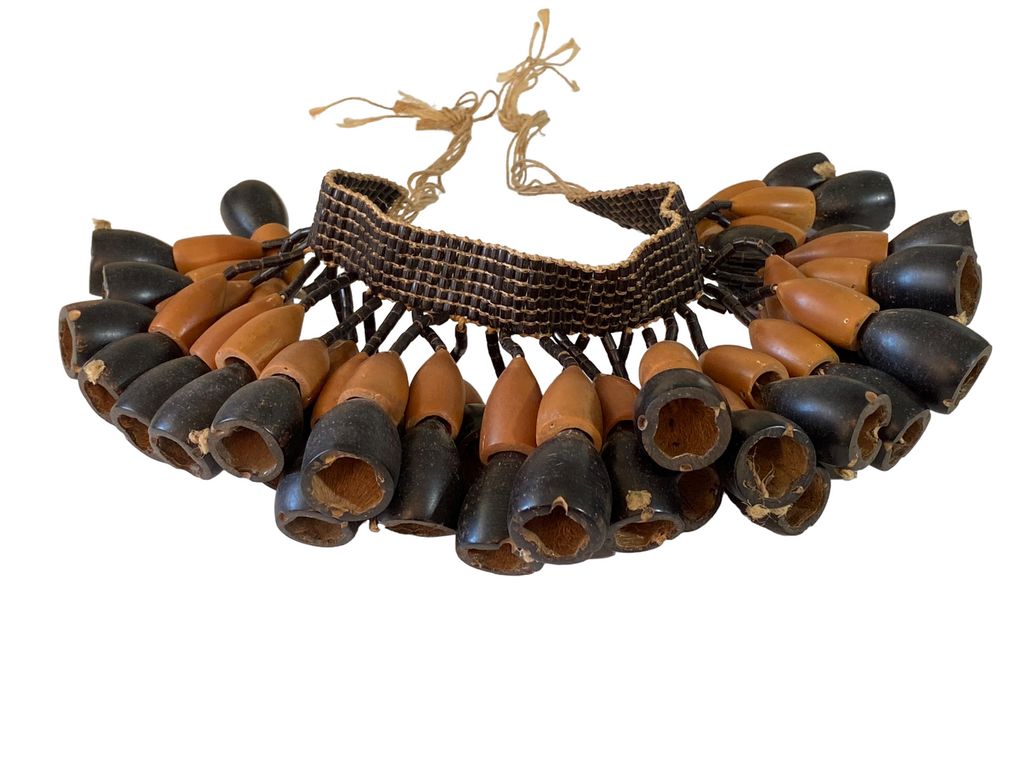 #4927 Unique Brazilian Indigenous The Mamaindê Arm /Leg Band from Buriti Fiber & Seeds