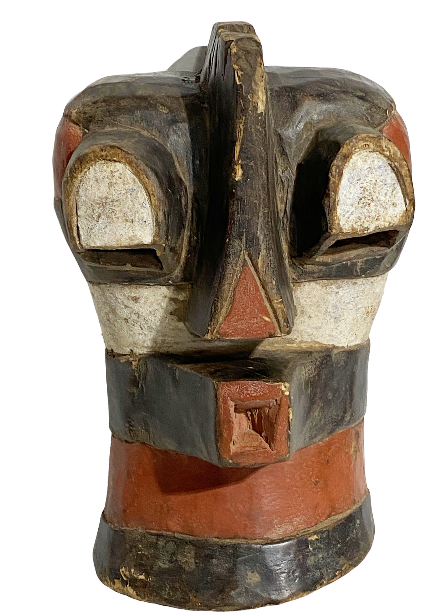 #1705 Old African Songye Kifwebe Wooden Mask 14" H