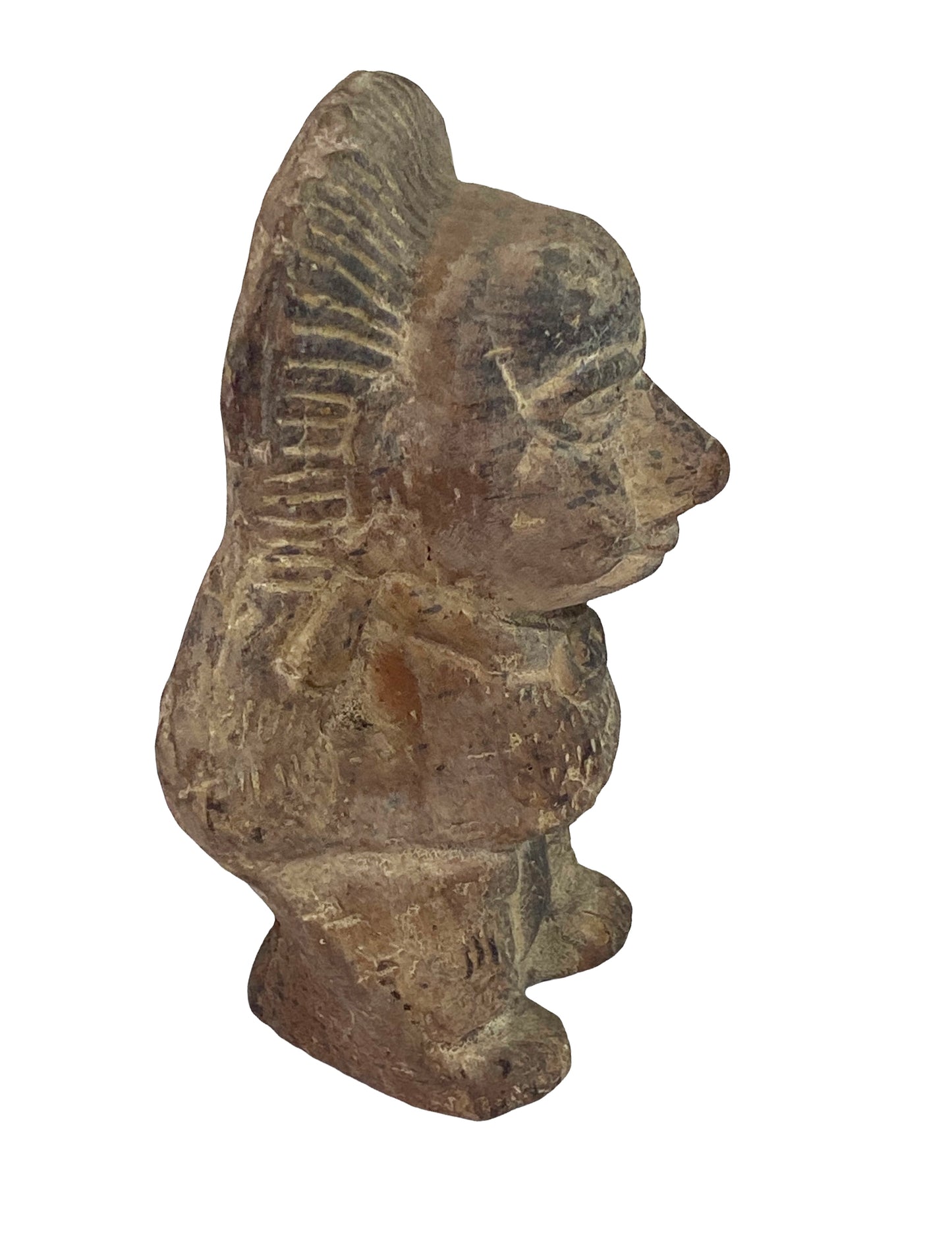 #4621 Pre-Columbian standing figure 4.5"H