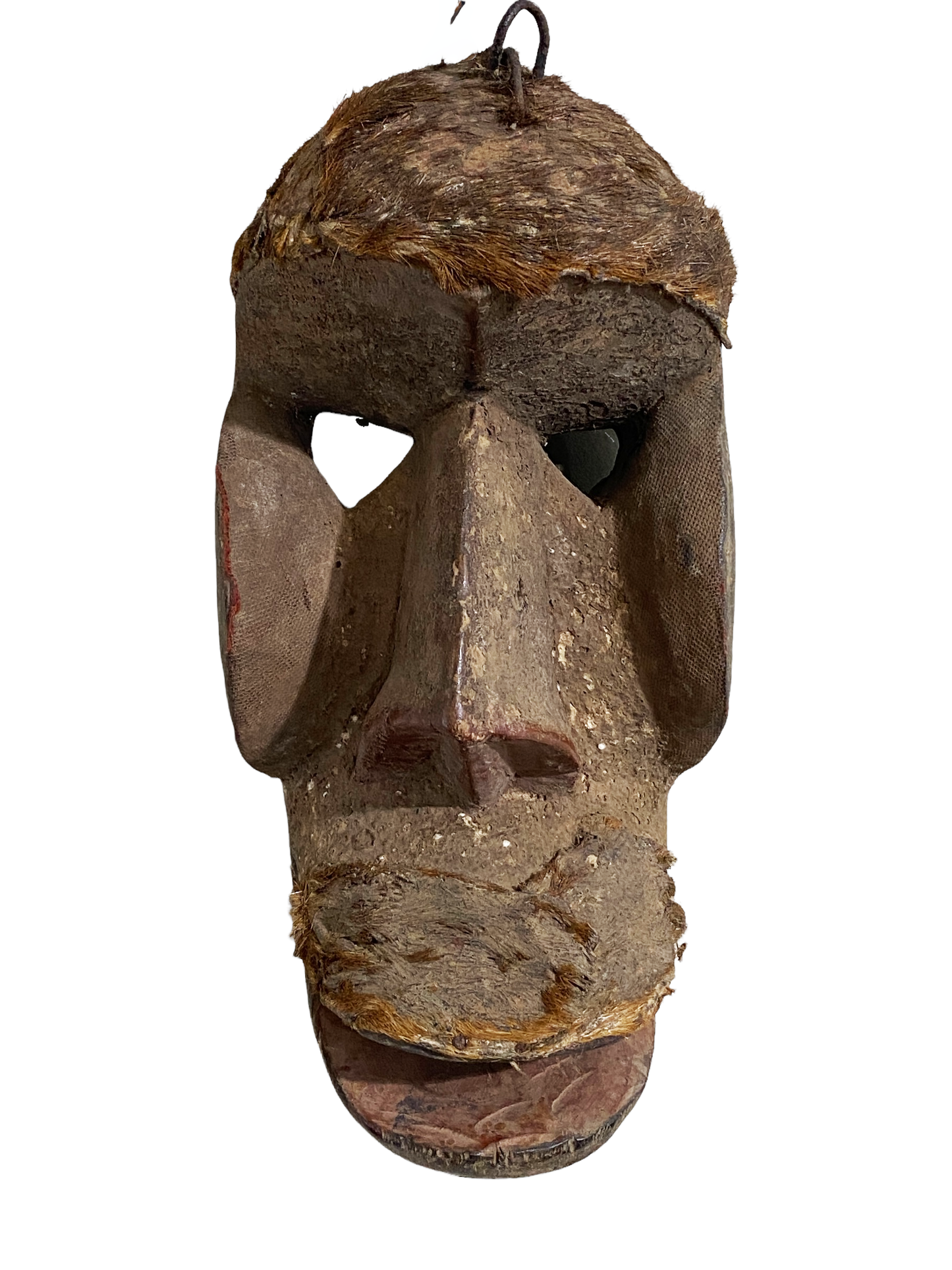 #4526 Superb African Dan Bugle Tribe Monkey Mask I Coast 14.5" h