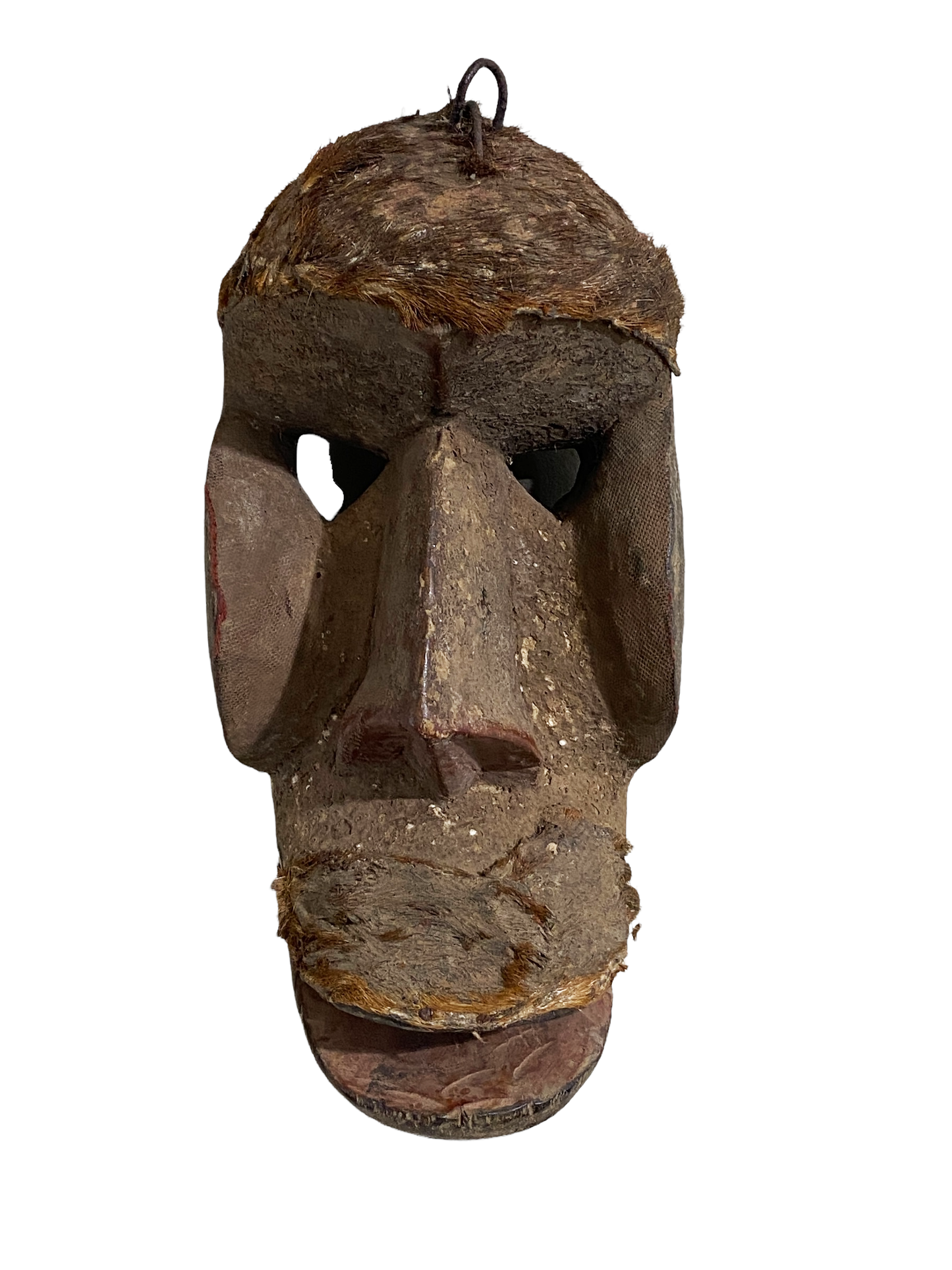#4526 Superb African Dan Bugle Tribe Monkey Mask I Coast 14.5" h