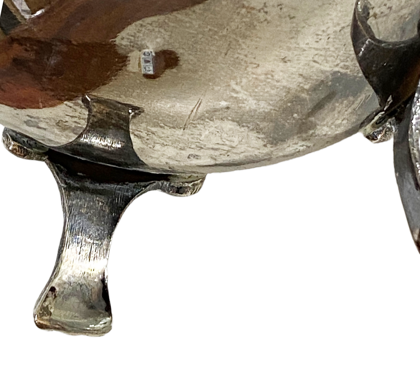 #3665 Egyptian English Style Silver Tea Pot