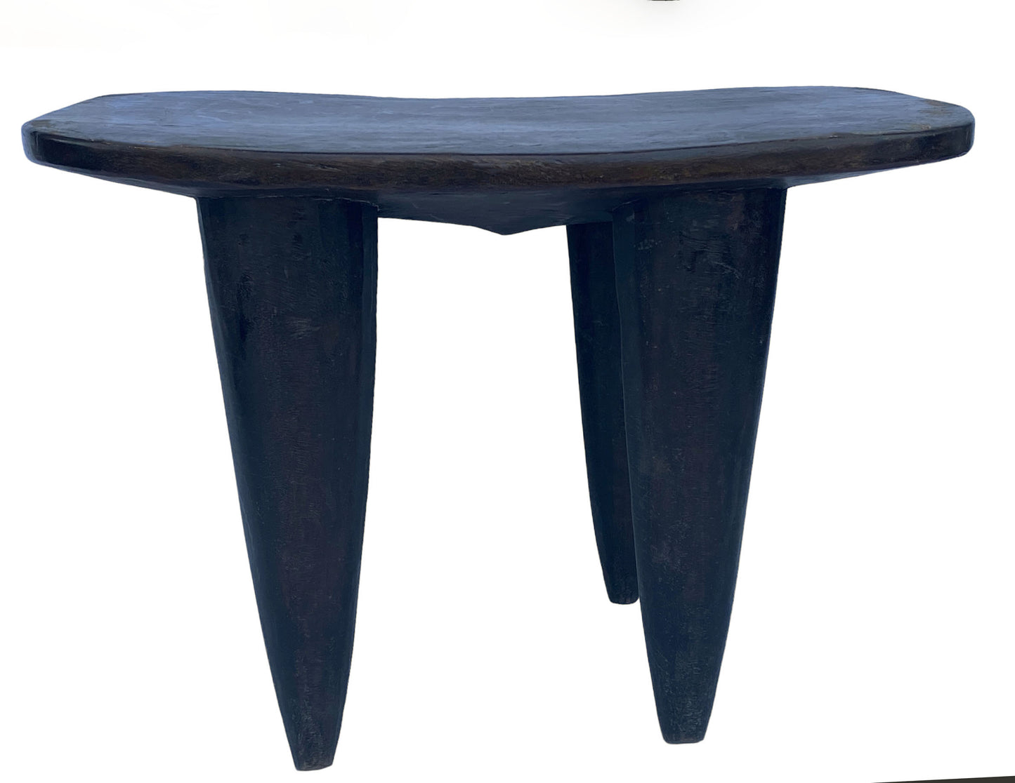 #5455 LG African Senufo Stool / Table I coast 27.5" w by 19" H