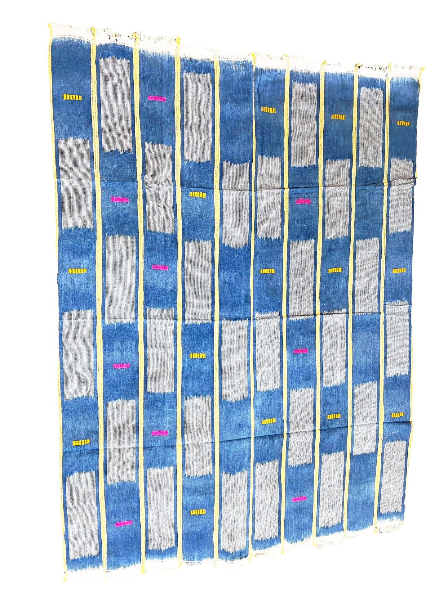 #5369 Vintage Baule /Baoulé Indigo Cloth/Textile Côte d’Ivoire.