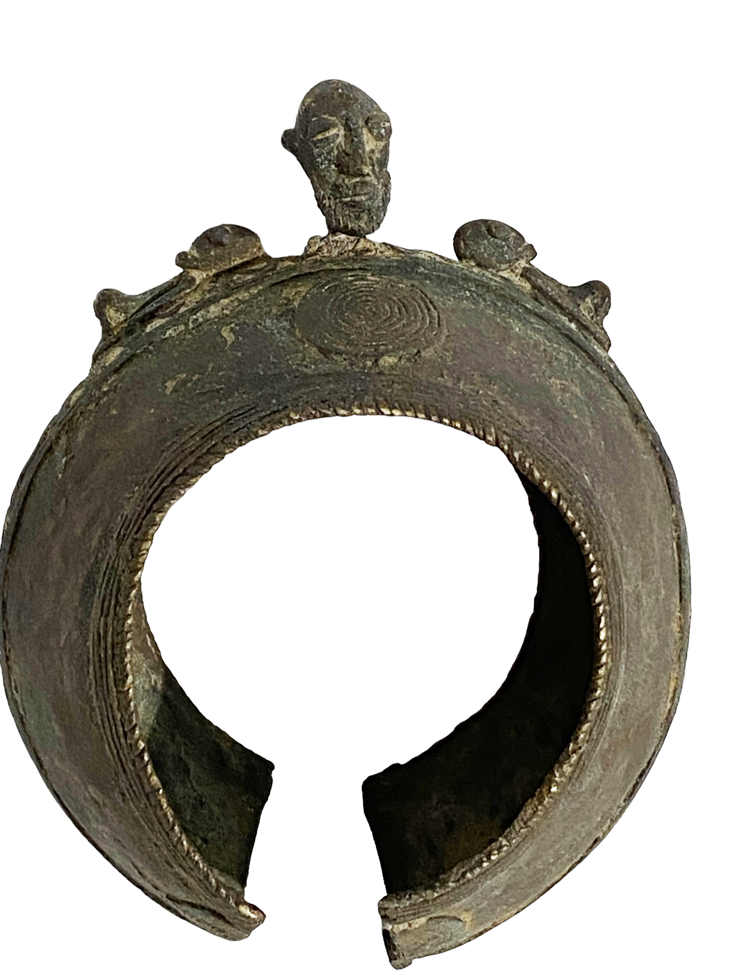 #3492 Exquisite Bronze Bracelet  Gan Burkina Faso