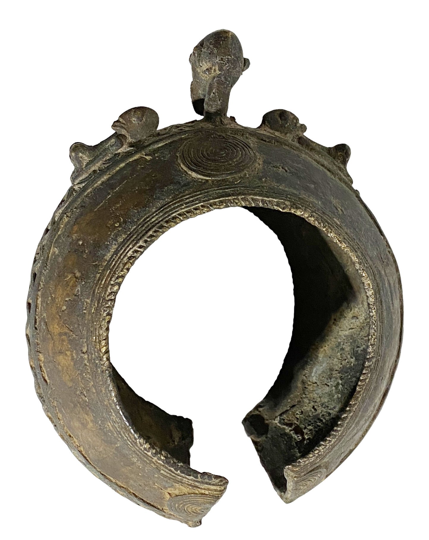 #3492 Exquisite Bronze Bracelet  Gan Burkina Faso