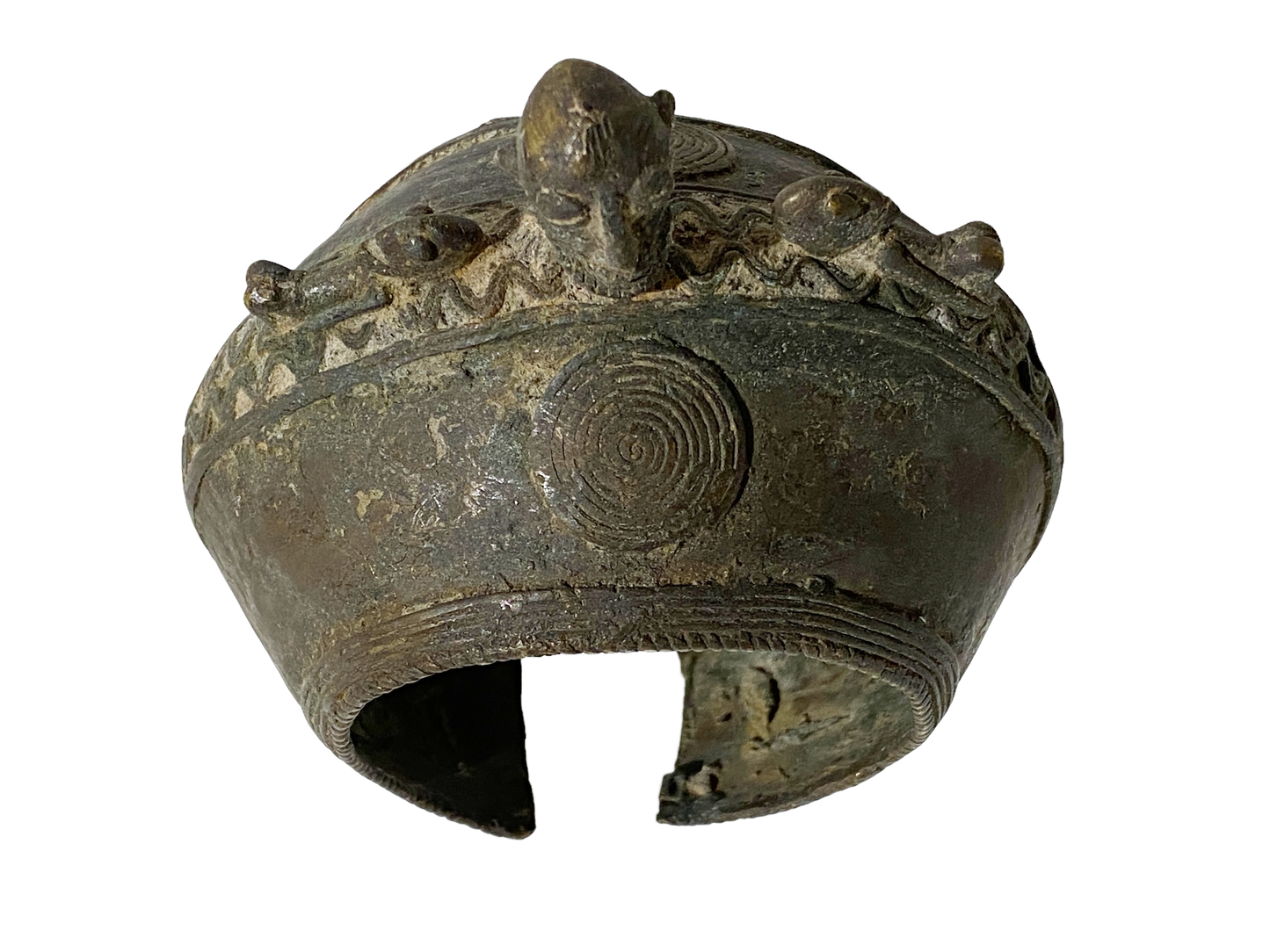 #3492 Exquisite Bronze Bracelet  Gan Burkina Faso