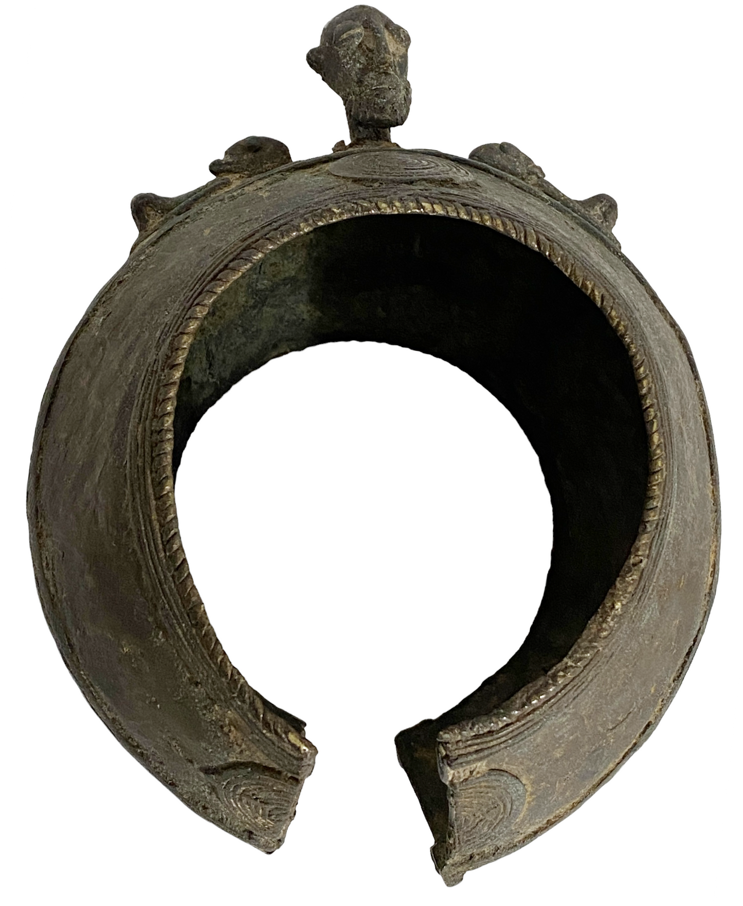 #3492 Exquisite Bronze Bracelet  Gan Burkina Faso