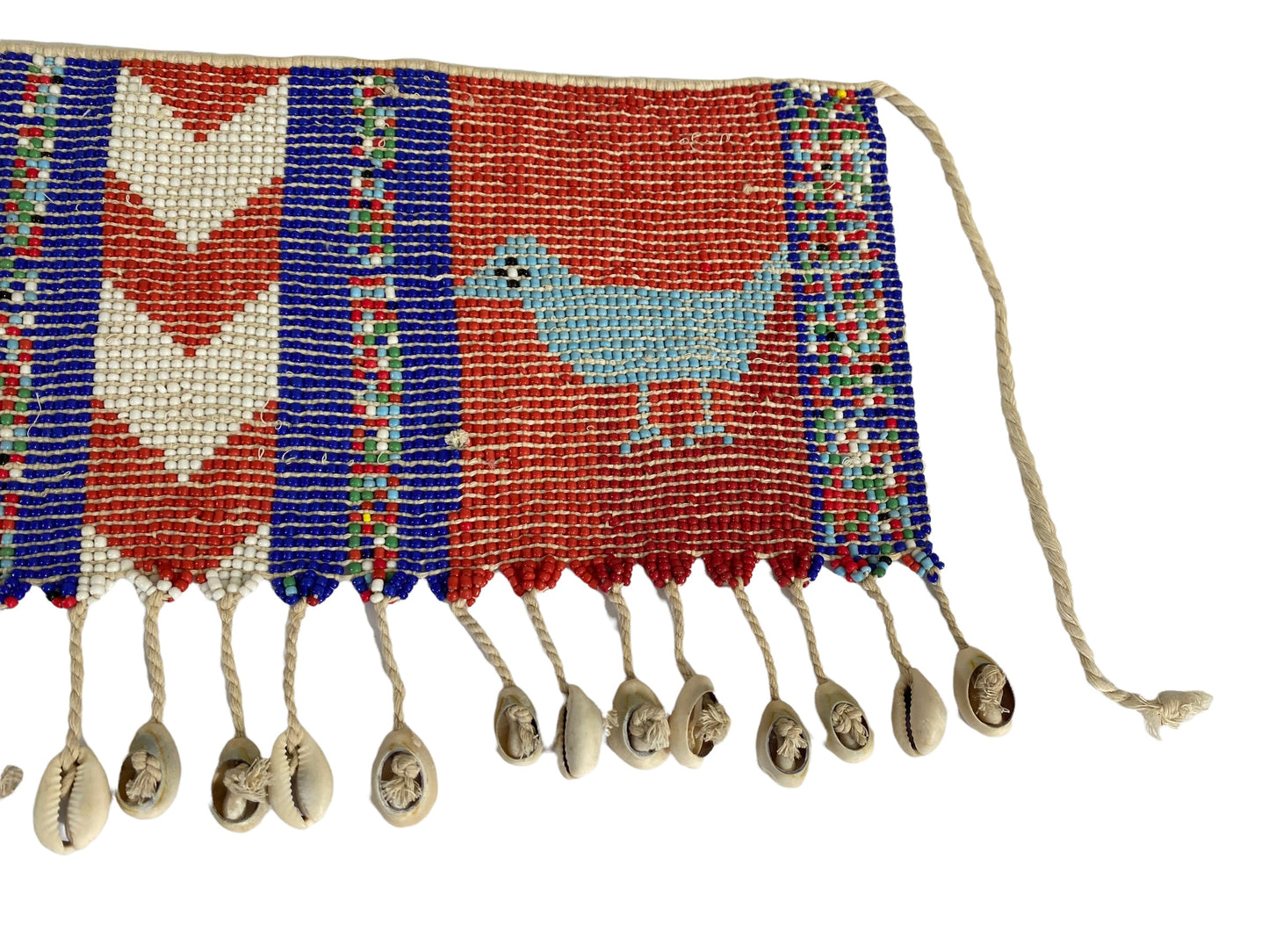 #4546 Ceremonial Beaded Skirt Kirdi Pikuran Cameroon