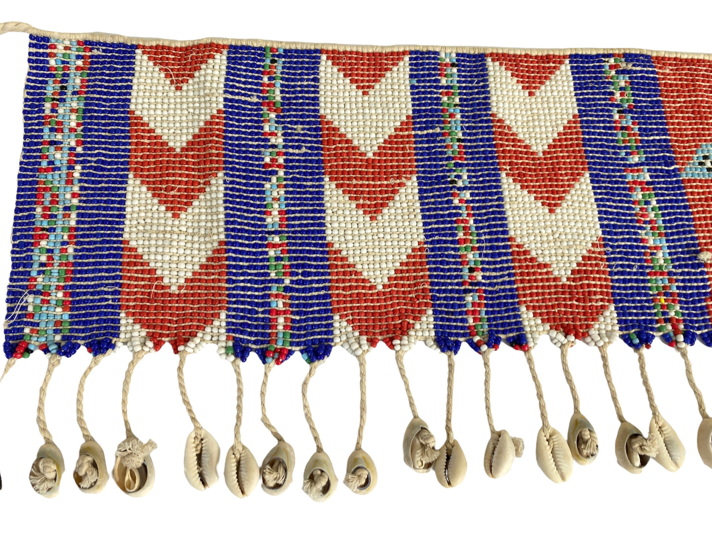 #4546 Ceremonial Beaded Skirt Kirdi Pikuran Cameroon