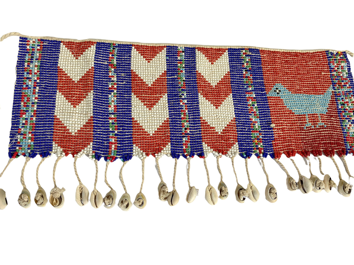 #4546 Ceremonial Beaded Skirt Kirdi Pikuran Cameroon