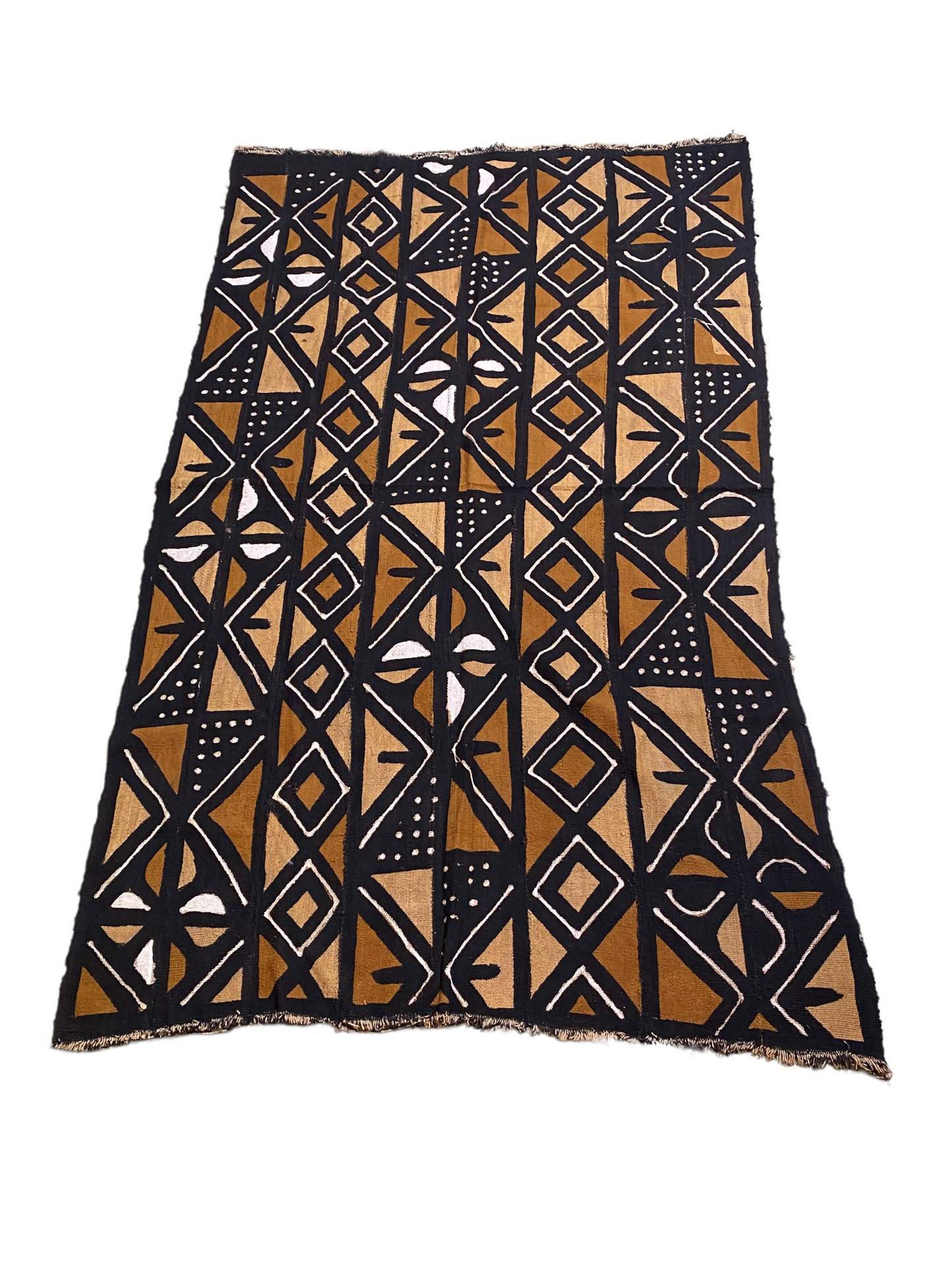 #3062 Superb Bogolan Mali Mud Cloth Textile 40" by 66"