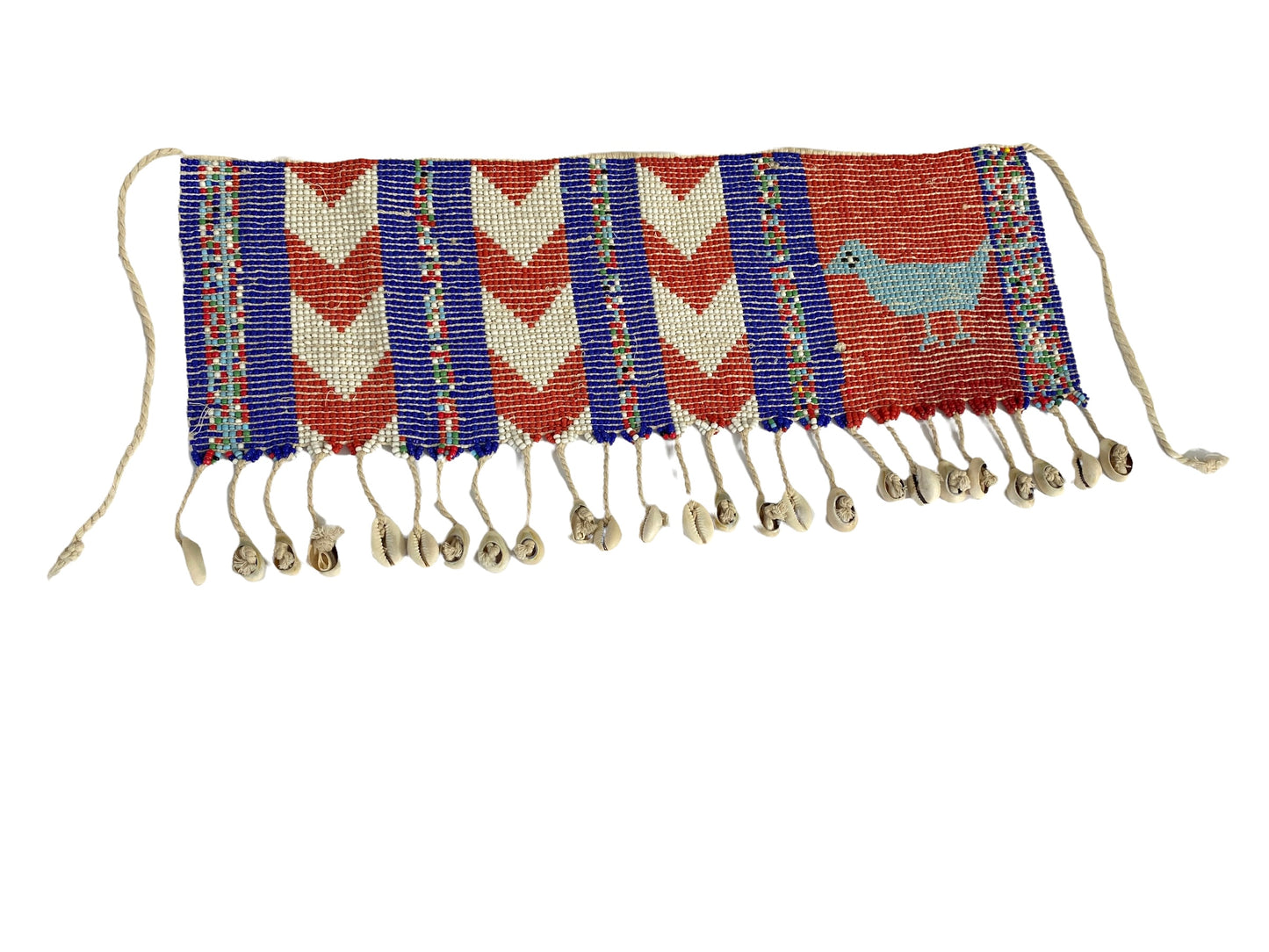 #4546 Ceremonial Beaded Skirt Kirdi Pikuran Cameroon