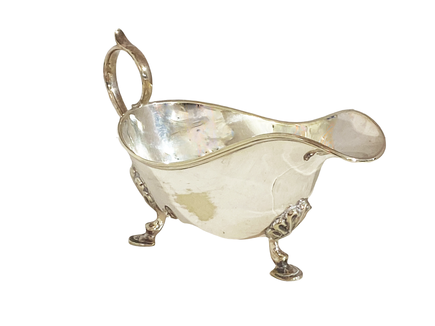 # 4176 English Jb Chatterley & Sons Ltd e.p.n.s. Silver Plated Sauce Boat