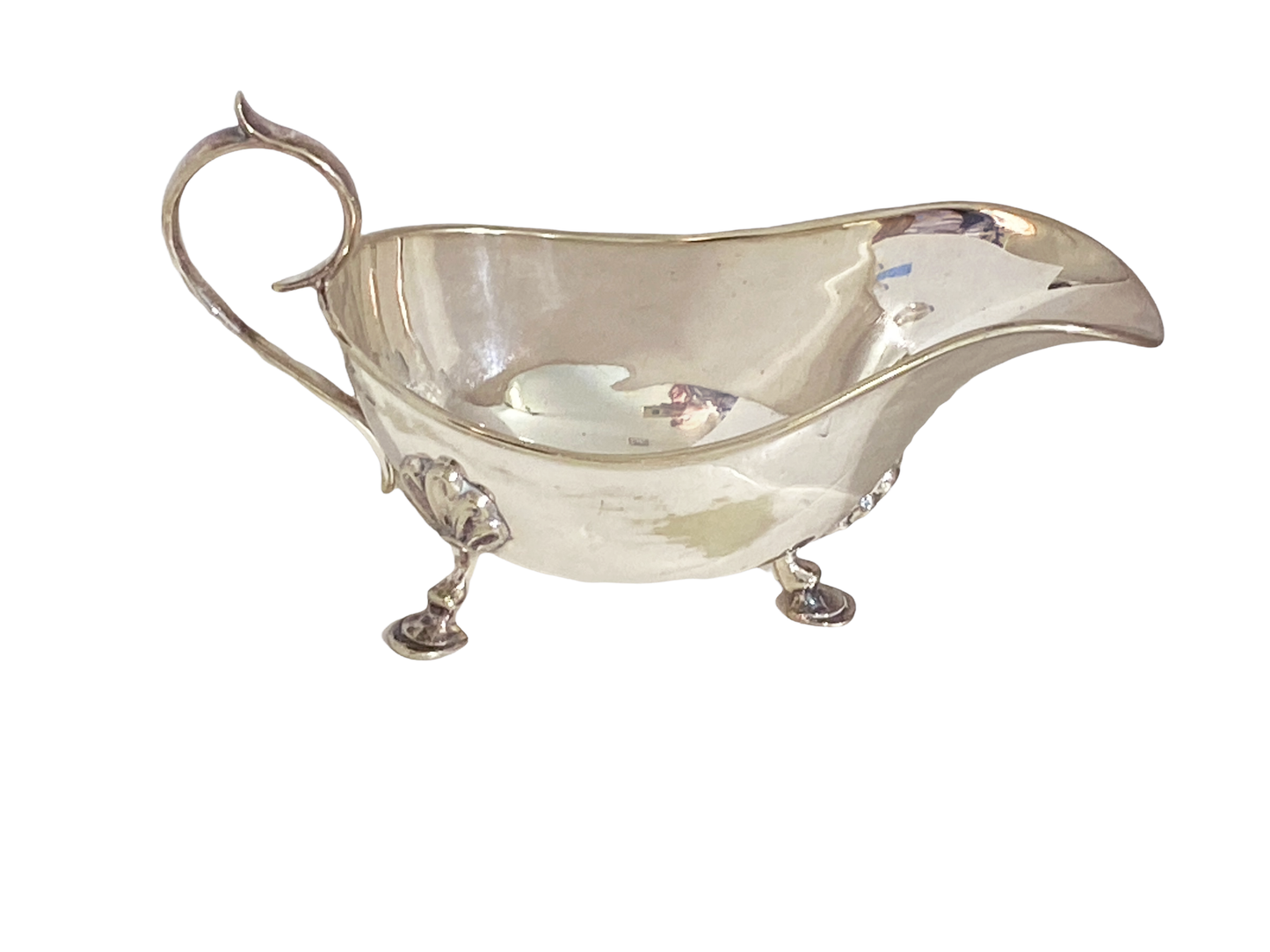# 4176 English Jb Chatterley & Sons Ltd e.p.n.s. Silver Plated Sauce Boat
